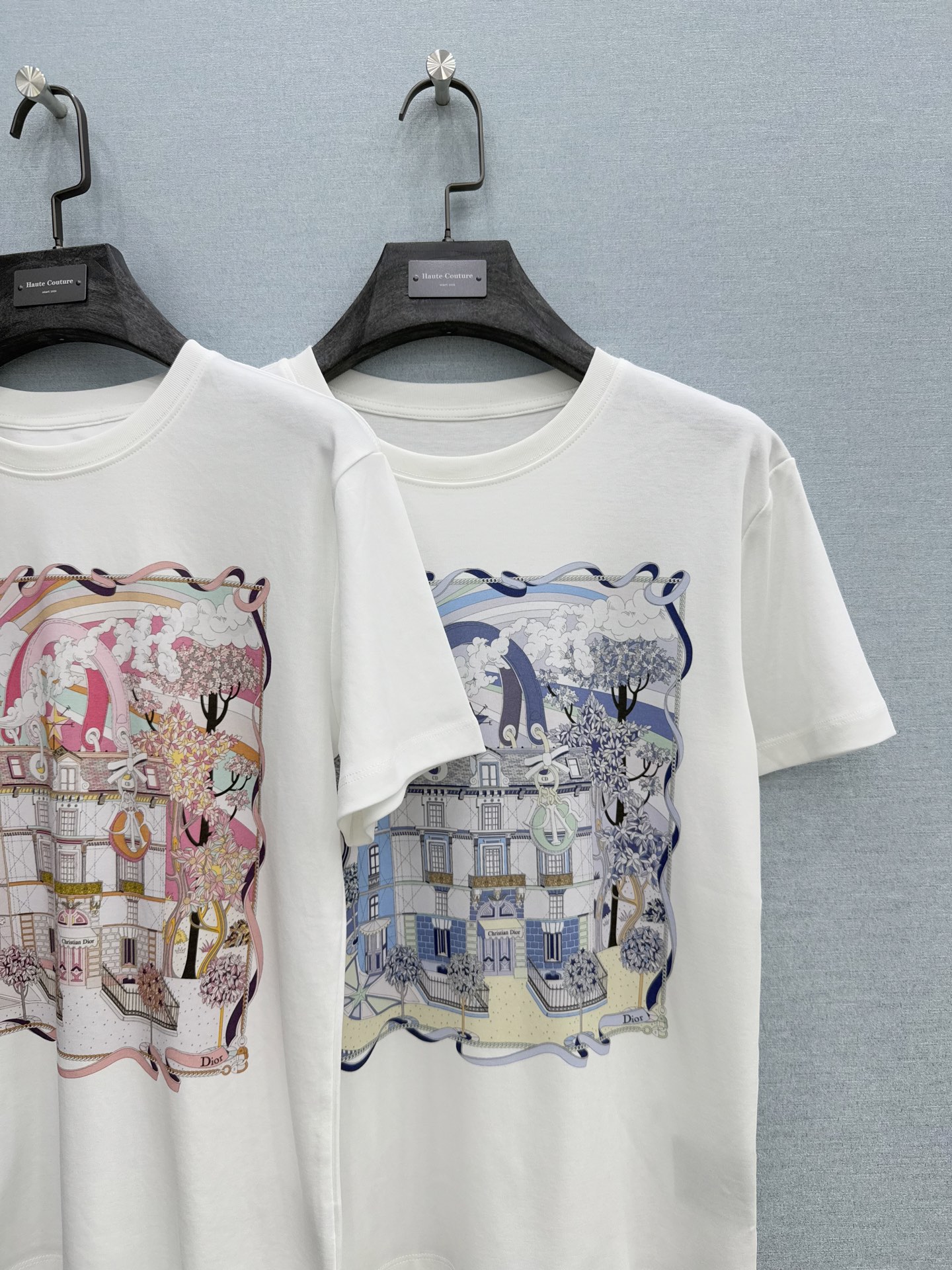 🛒𝐍𝐄𝐖 · 𝟐𝟎𝟐6/爆款现货原单品质 Di*｜26新品印花短袖T恤精致版型上身巨显瘦！定制最新工艺 