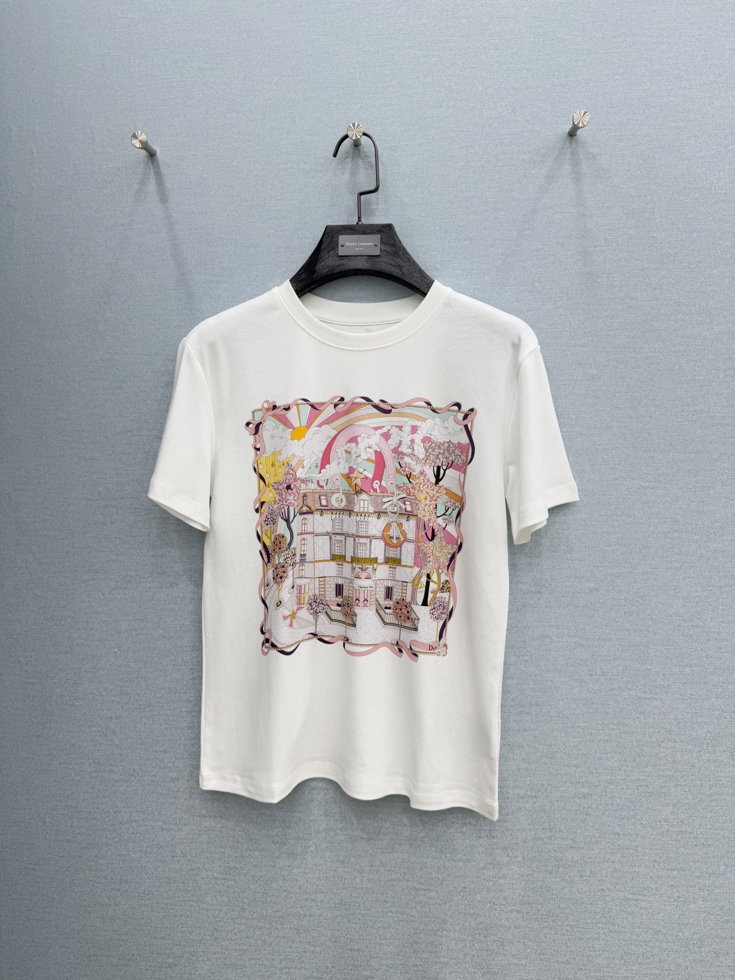 🛒𝐍𝐄𝐖 · 𝟐𝟎𝟐6/爆款现货原单品质 Di*｜26新品印花短袖T恤精致版型上身巨显瘦！定制最新工艺 