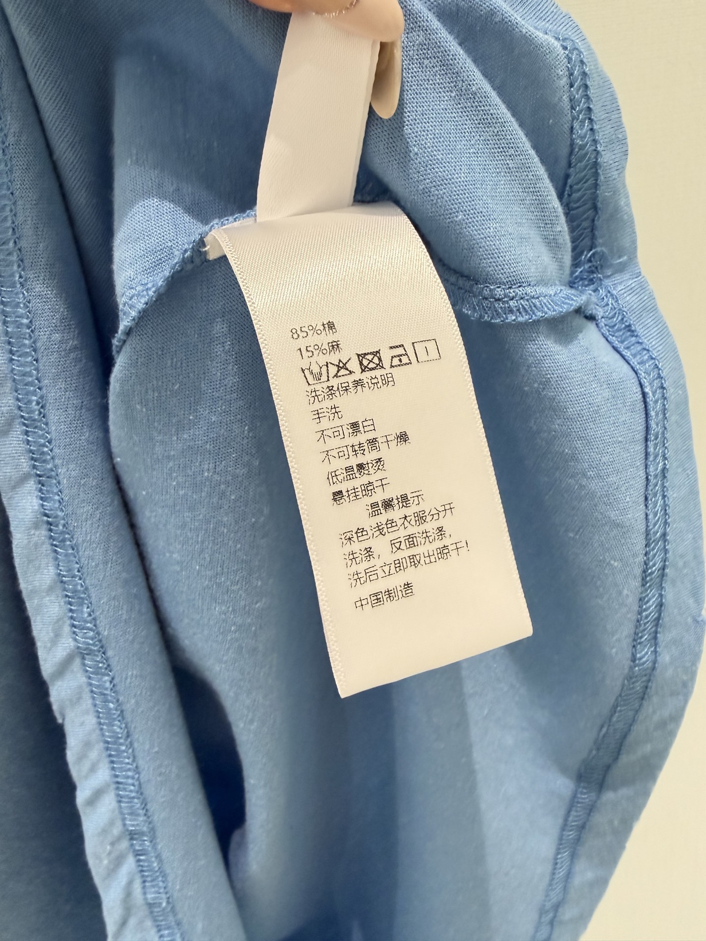 🛒𝐍𝐄𝐖 · 𝟐𝟎𝟐6/爆款现货【春夏上新】 设计师小众｜2026撞色印花短袖洗水工艺T恤原版定制棉麻面