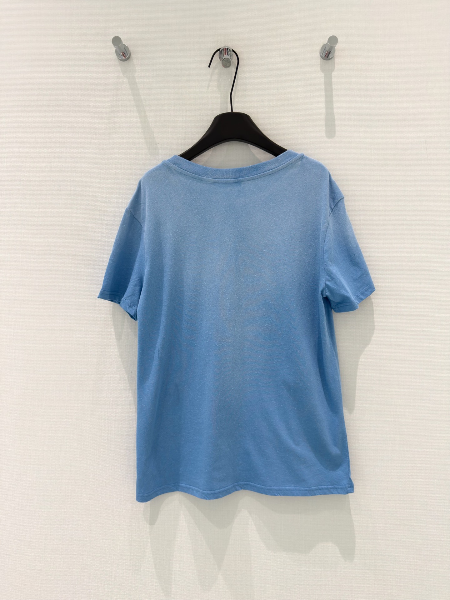 🛒𝐍𝐄𝐖 · 𝟐𝟎𝟐6/爆款现货【春夏上新】 设计师小众｜2026撞色印花短袖洗水工艺T恤原版定制棉麻面