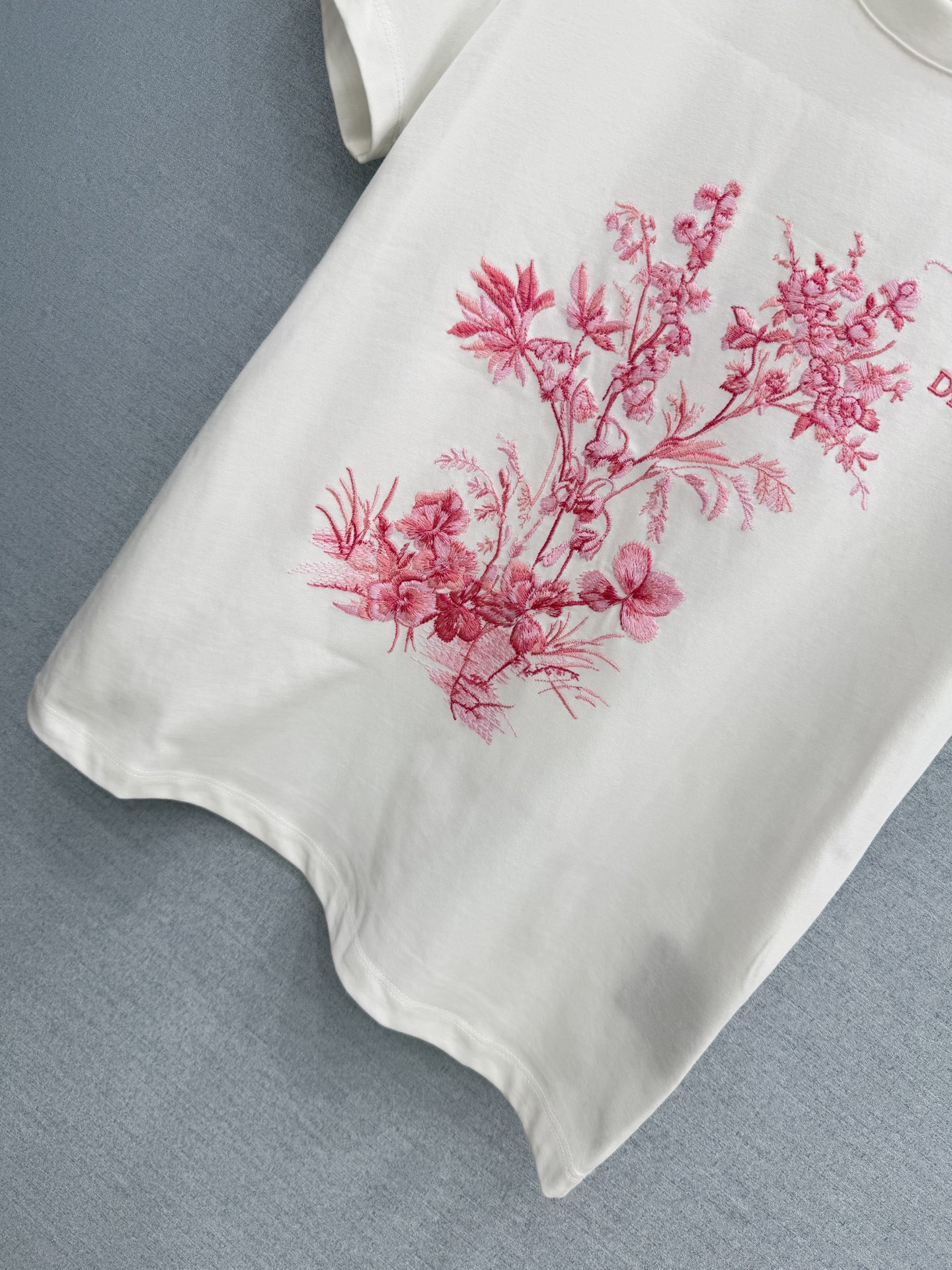 🛒𝐍𝐄𝐖 · 𝟐𝟎𝟐6/爆款现货【春夏上新】 Di*｜2026新款刺绣T恤高订面料，百搭版型 ，上身的触