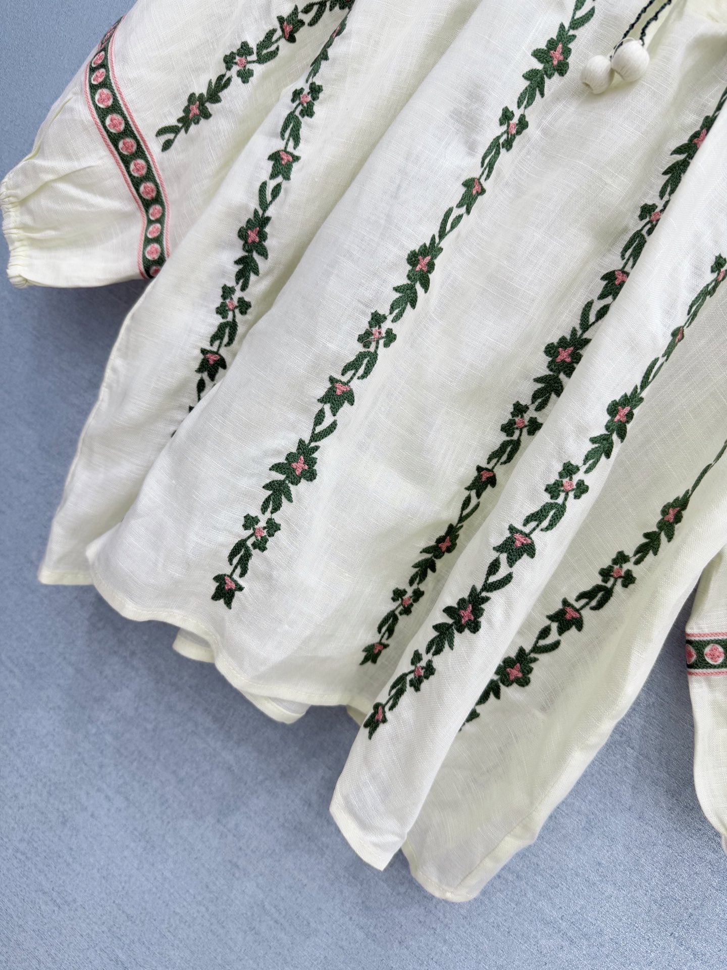 🛒𝐍𝐄𝐖 · 𝟐𝟎𝟐6/爆款现货原单品质 小众*｜2026新品立体刺绣棉麻衬衫精致版型，高级肌理细腻 极