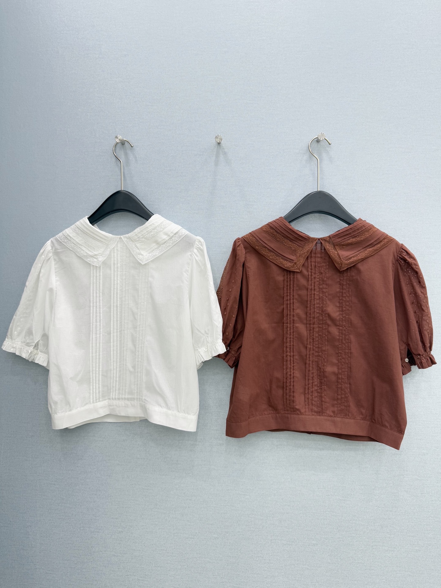 🛒𝐍𝐄𝐖 · 𝟐𝟎𝟐6/爆款现货原单品质 小众*｜2026新品蕾丝拼接衬衫精致版型，高级肌理细腻 极简主