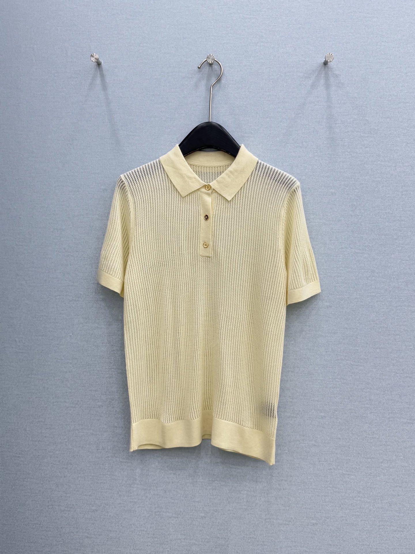 26春季新品 Polo针织半袖 🌼 精选优质纱线，触感柔软糯滑，透气不闷汗，春夏穿着更清爽舒适。面料：1