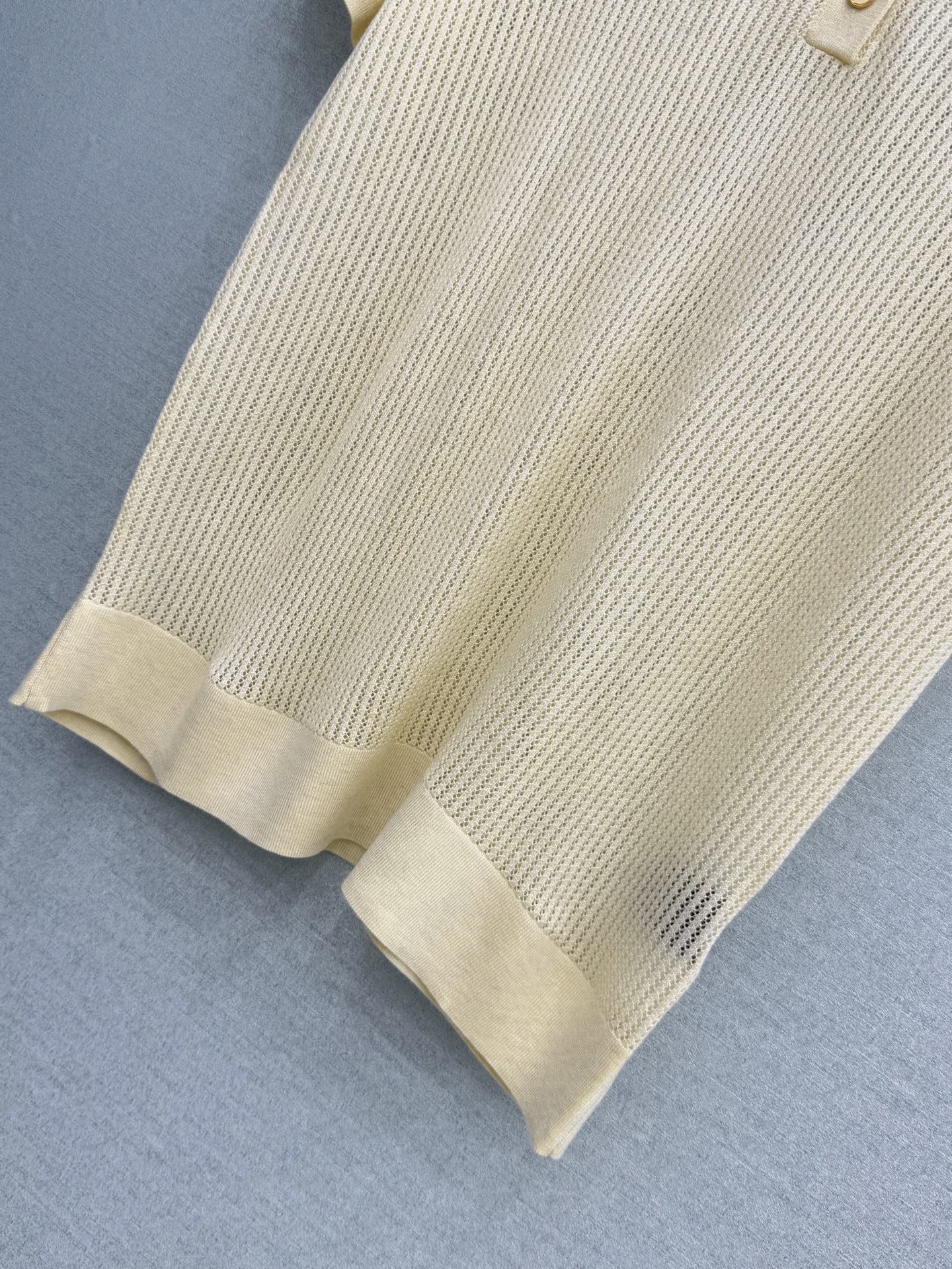 26春季新品 Polo针织半袖 🌼 精选优质纱线，触感柔软糯滑，透气不闷汗，春夏穿着更清爽舒适。面料：1