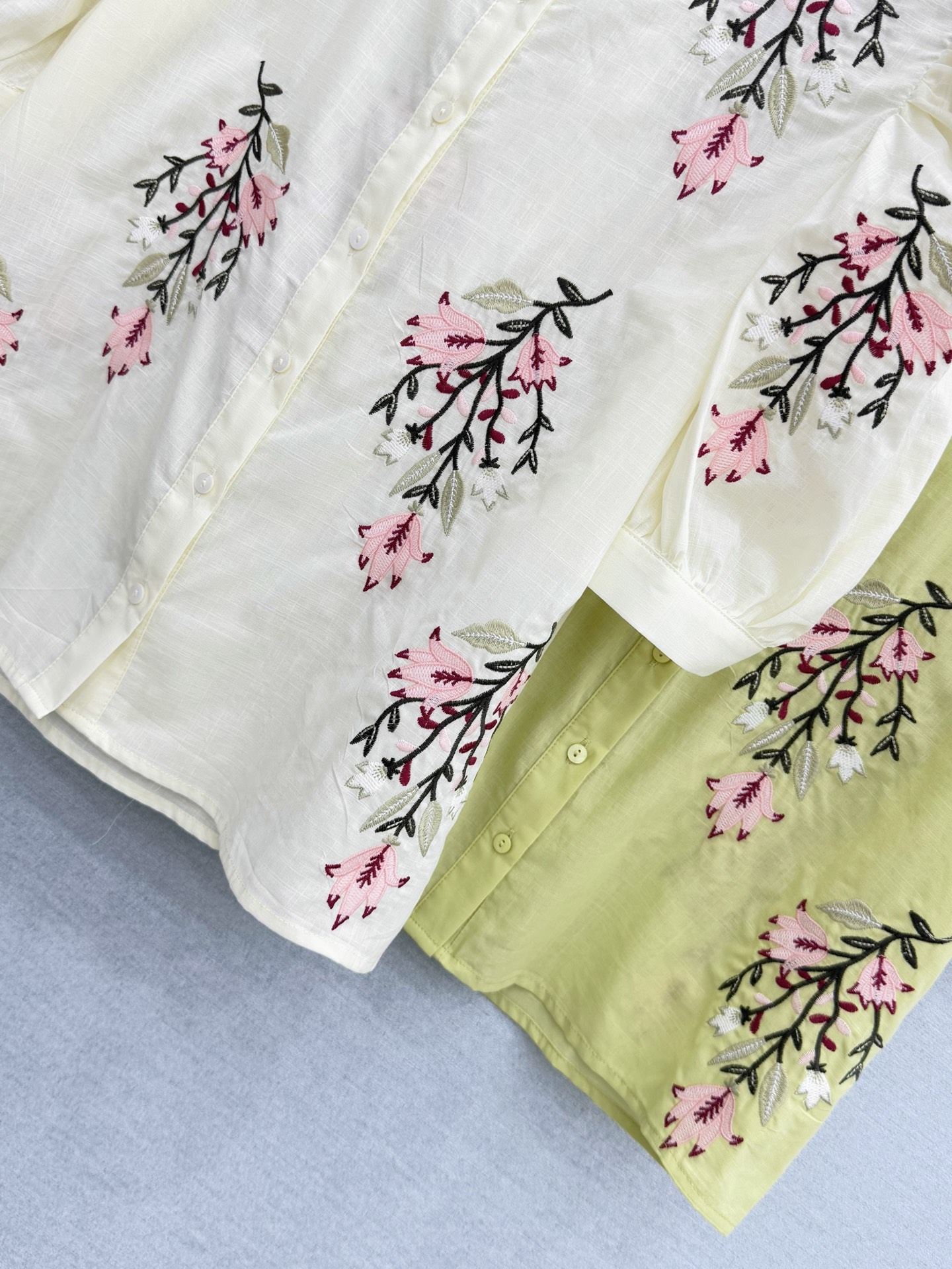 🛒𝐍𝐄𝐖 · 𝟐𝟎𝟐6/爆款现货原单品质 小众*｜2026新品刺绣衬衫精致版型，高级肌理细腻 极简主义常