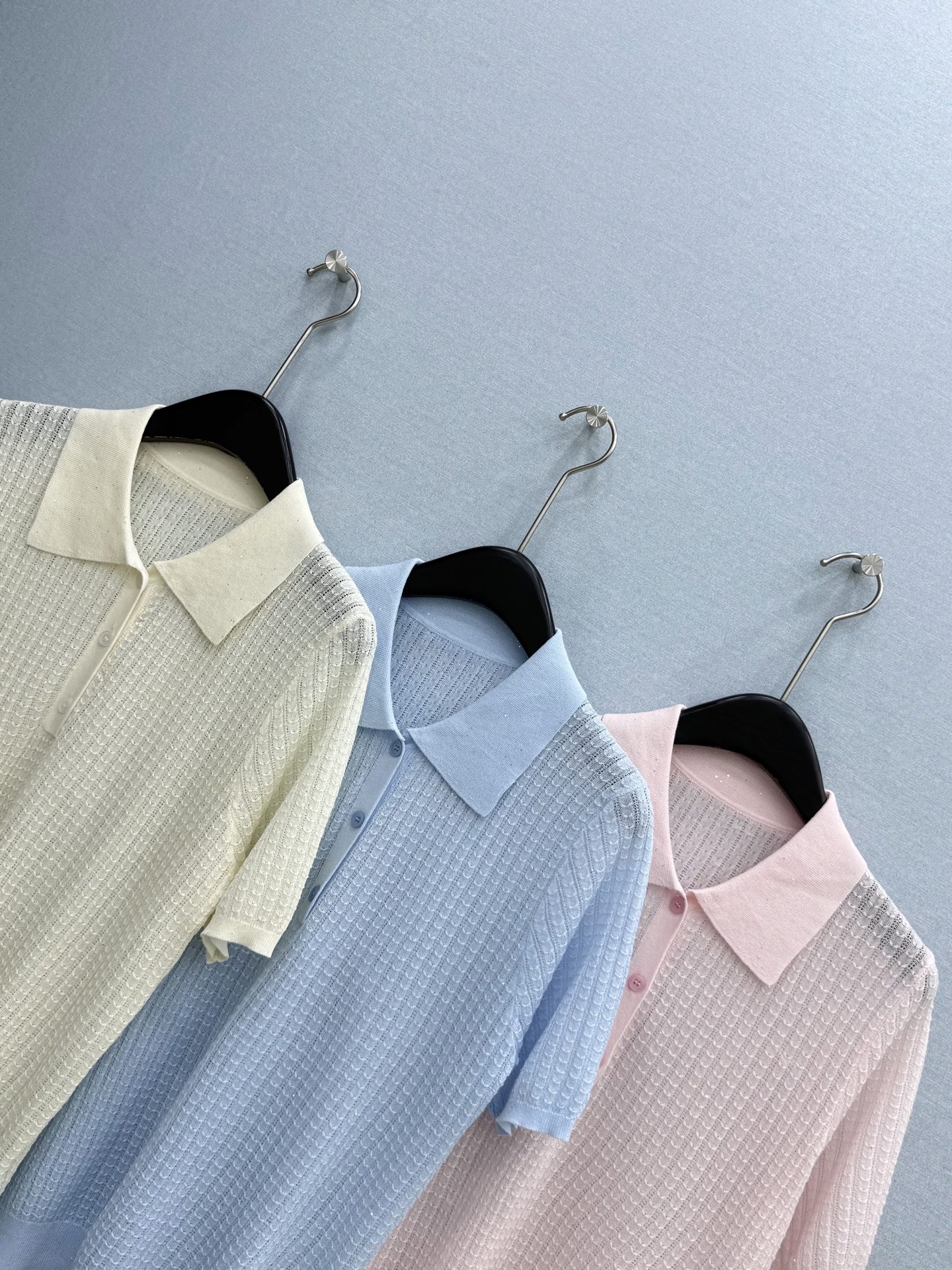 🛒𝐍𝐄𝐖 · 𝟐𝟎𝟐6/爆款现货高端订制 BC｜26新品翻领polo针织衫王炸单品，精致常规版型上身巨显