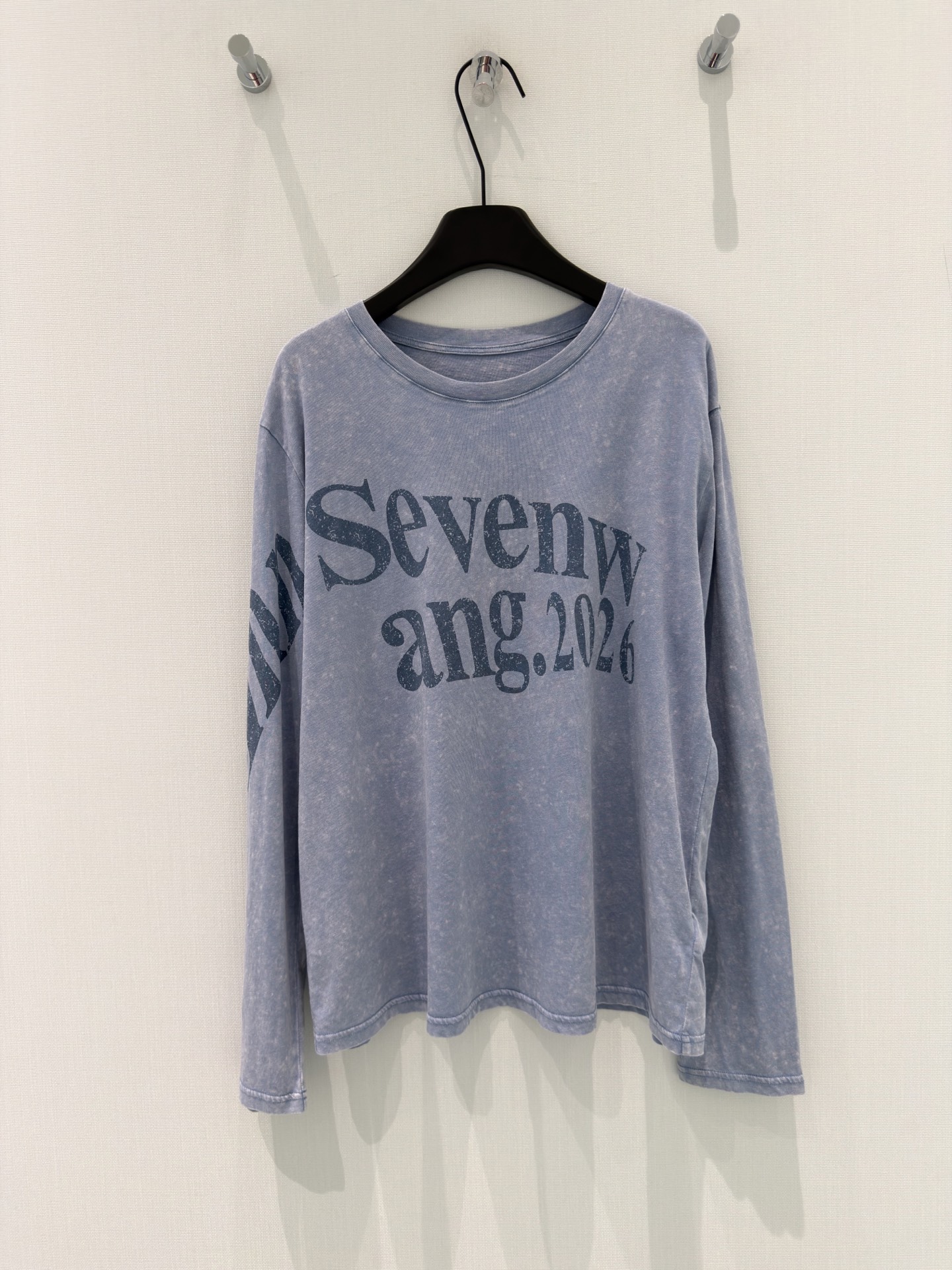 🛒𝐍𝐄𝐖 · 𝟐𝟎𝟐6/爆款现货【春夏上新】 设计师小众｜2026新款长袖棉麻印花字母防晒T恤高端订制面