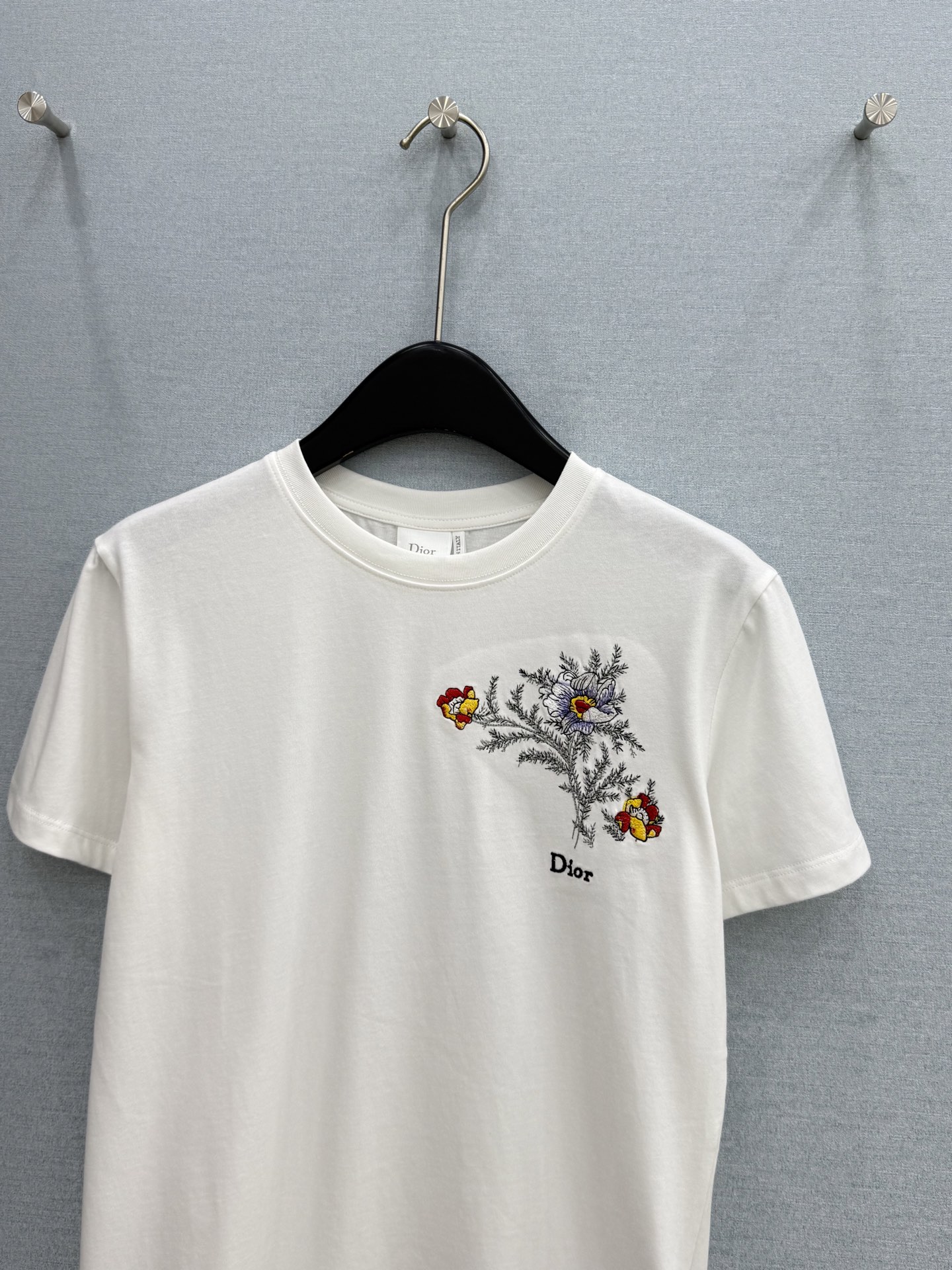 🛒𝐍𝐄𝐖 · 𝟐𝟎𝟐6/爆款现货【春夏上新】 Dio*｜2026新款刺绣T恤高订面料，百搭版型 ，上身的