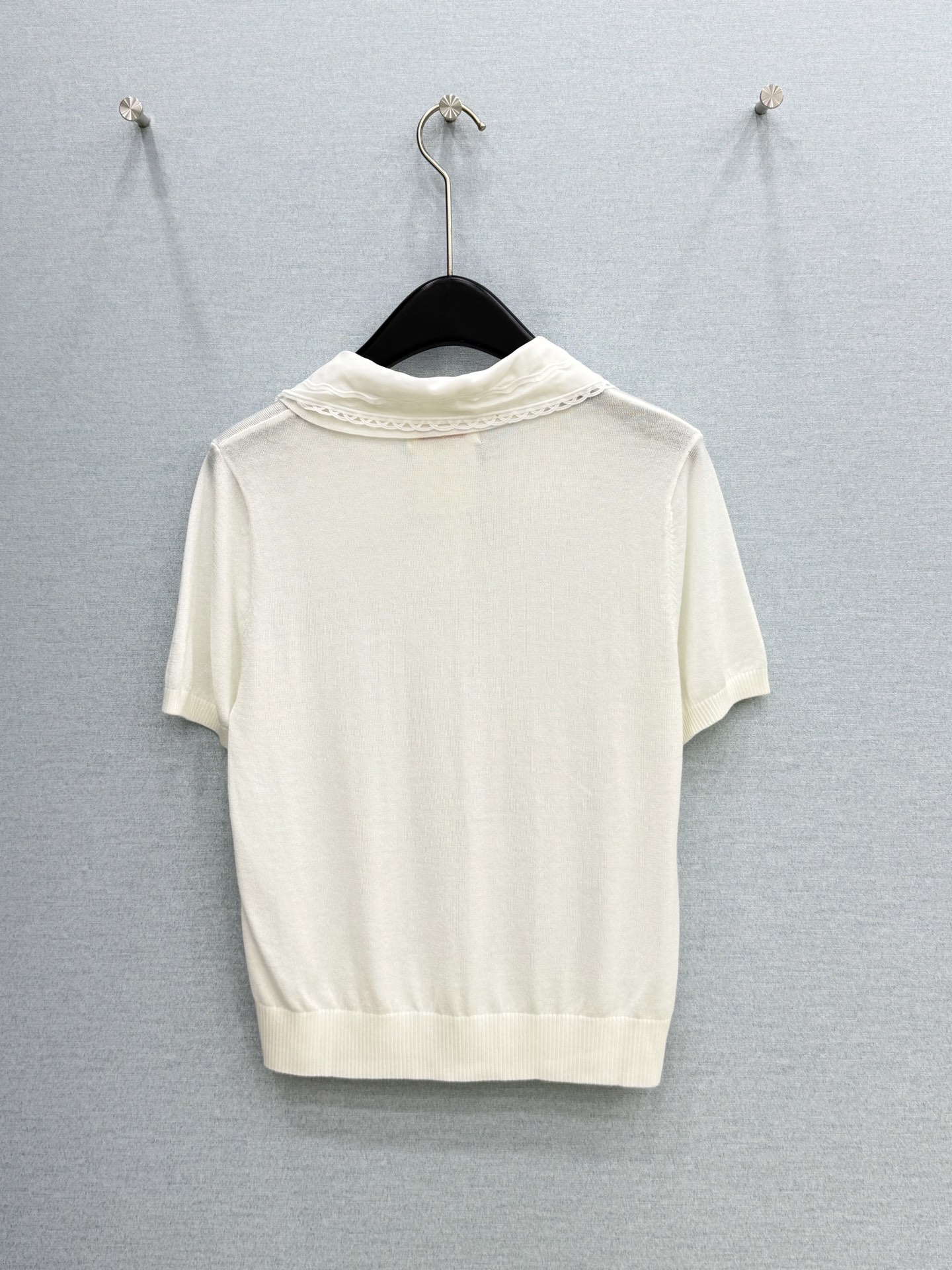 🛒𝐍𝐄𝐖 · 𝟐𝟎𝟐6/爆款现货高端订制  小众｜26新品可拆卸花边领针织衫王炸单品，精致常规版型上身巨