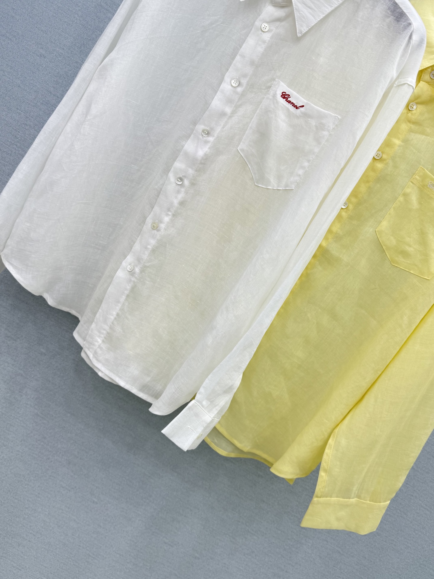🛒𝐍𝐄𝐖 · 𝟐𝟎𝟐6/爆款现货【早春新款】设计师｜2026棉麻衬衫定制YB材质 舒适好穿 清新的色系 