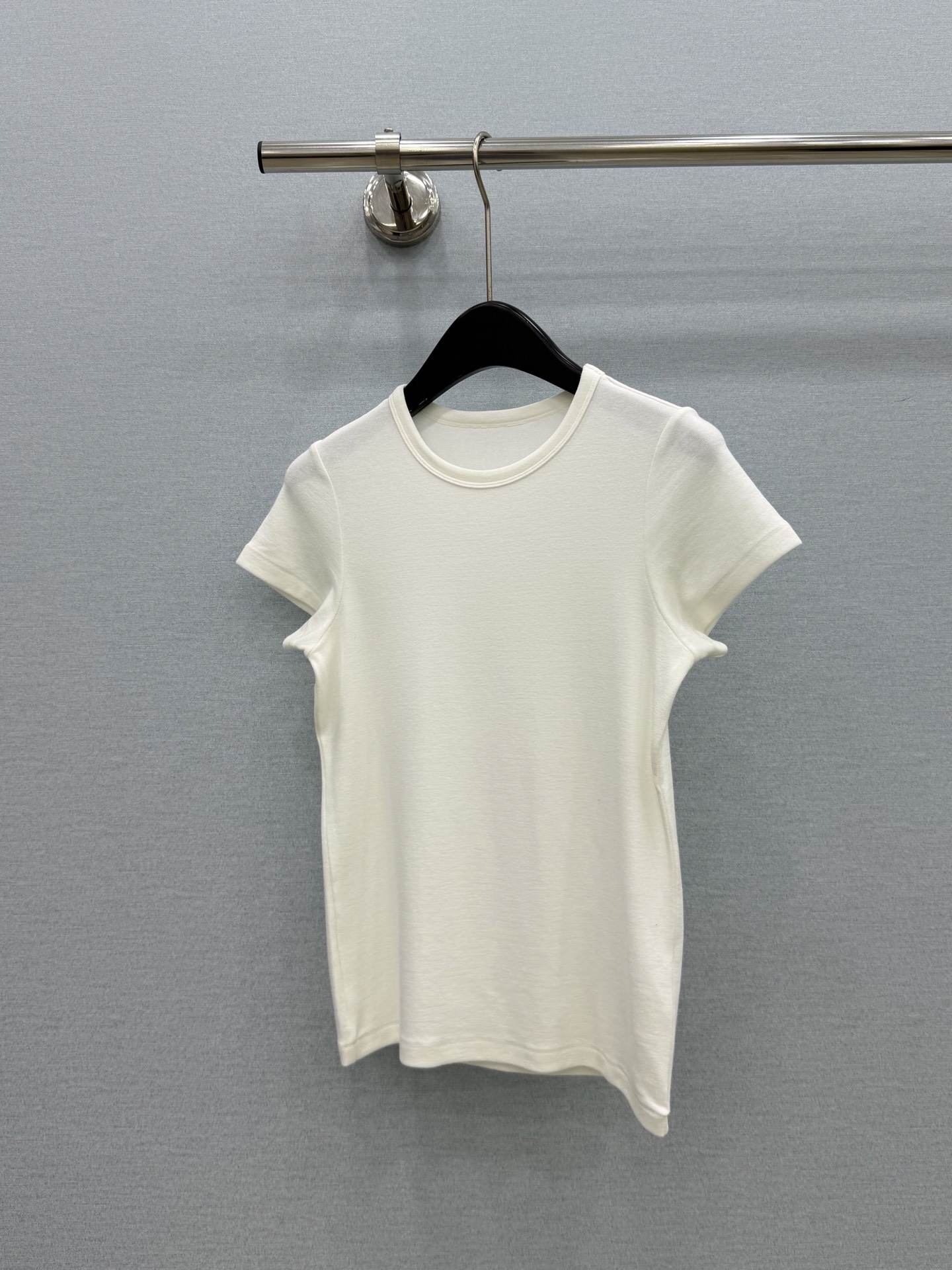 🛒𝐍𝐄𝐖 · 𝟐𝟎𝟐6/爆款现货【原版定制】The Ro* ｜2026新品专柜圆领毛感极简弹力𝑇𝑒𝑒定制
