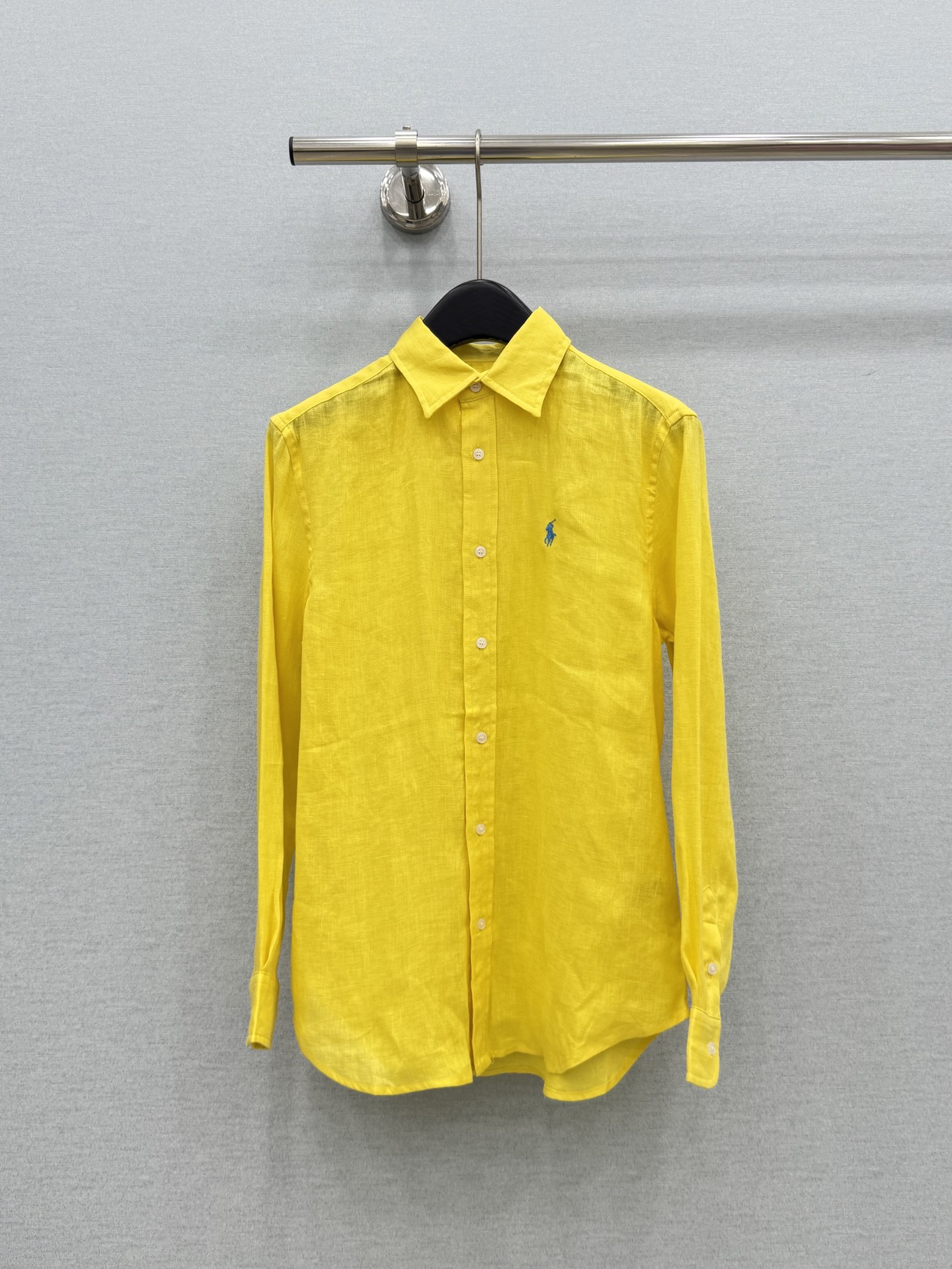 🛒𝐍𝐄𝐖 · 𝟐𝟎𝟐6/爆款现货【原版定制】Ral*拉夫 ｜2026新品订染刺绣麻料休闲衬衫 「系列款」