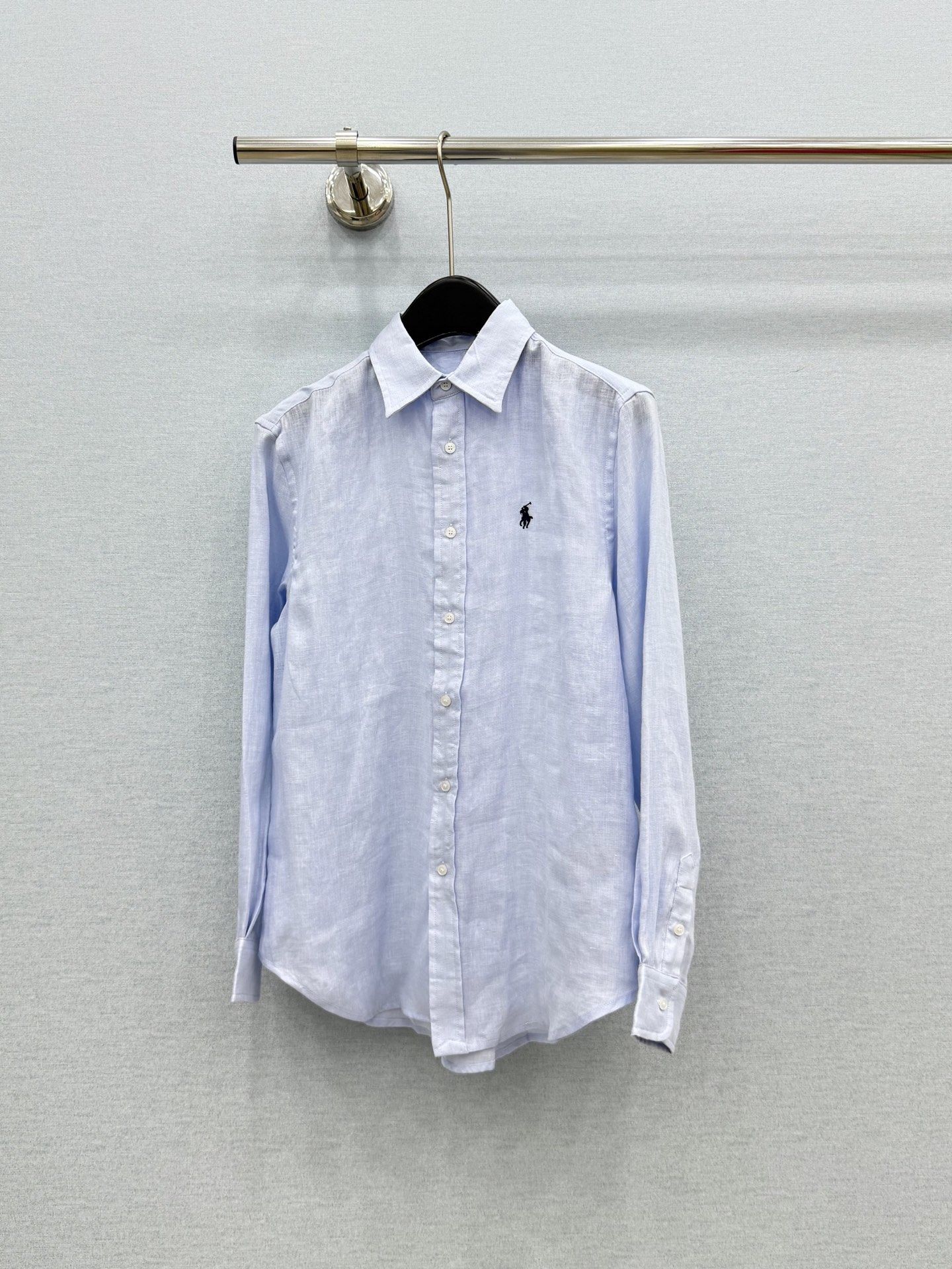 🛒𝐍𝐄𝐖 · 𝟐𝟎𝟐6/爆款现货【原版定制】Ral*拉夫 ｜2026新品订染刺绣麻料休闲衬衫 「系列款」