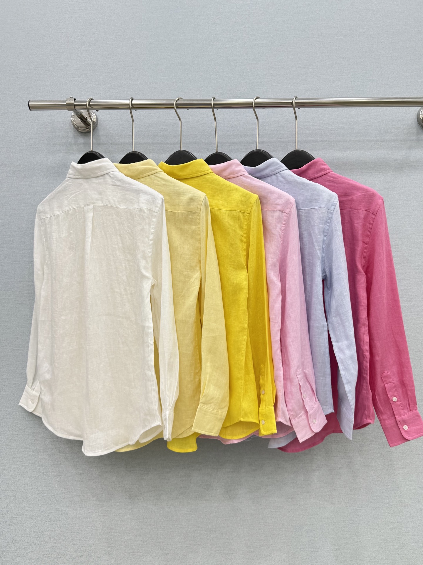 🛒𝐍𝐄𝐖 · 𝟐𝟎𝟐6/爆款现货【原版定制】Ral*拉夫 ｜2026新品订染刺绣麻料休闲衬衫 「系列款」