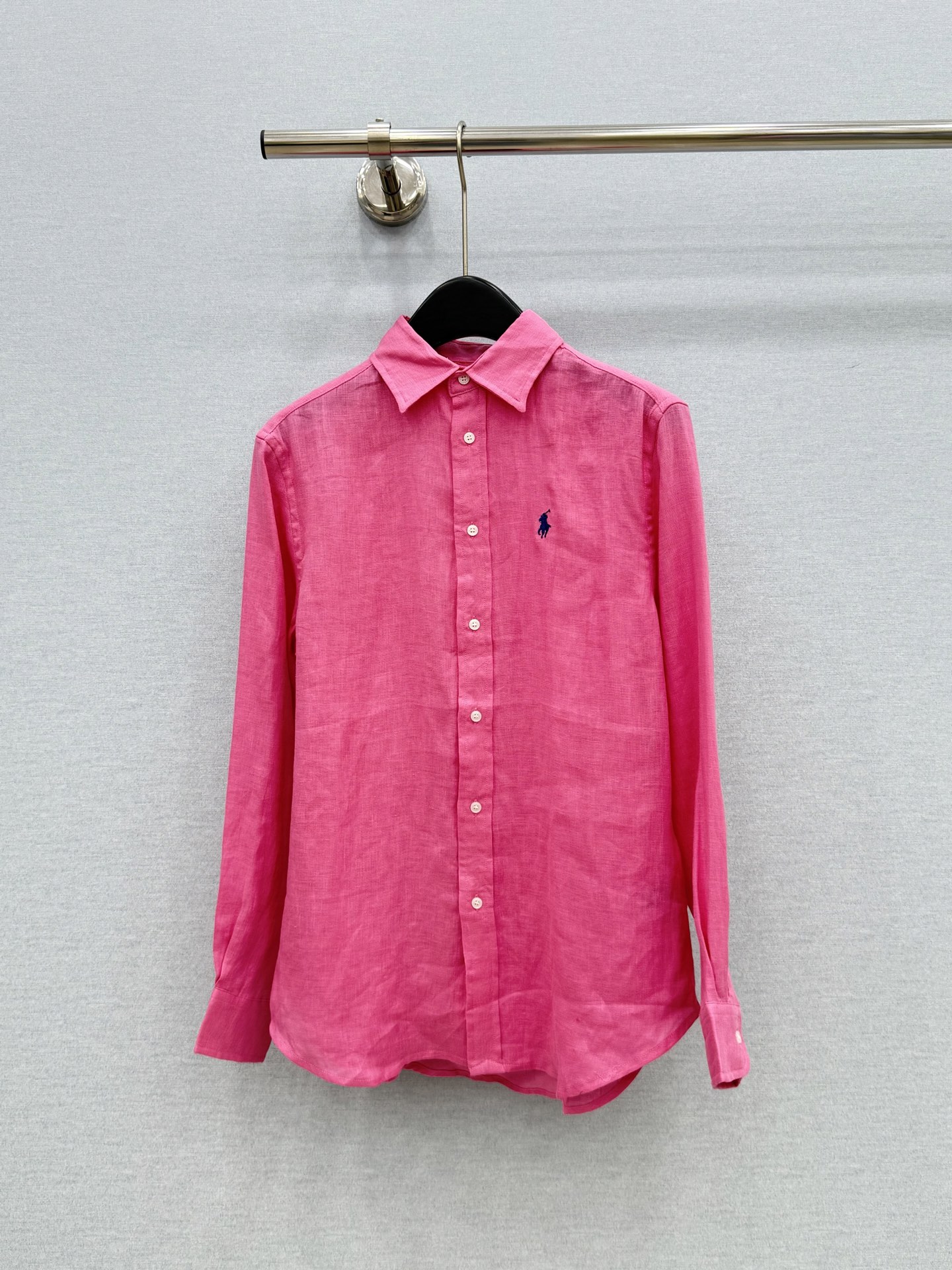 🛒𝐍𝐄𝐖 · 𝟐𝟎𝟐6/爆款现货【原版定制】Ral*拉夫 ｜2026新品订染刺绣麻料休闲衬衫 「系列款」