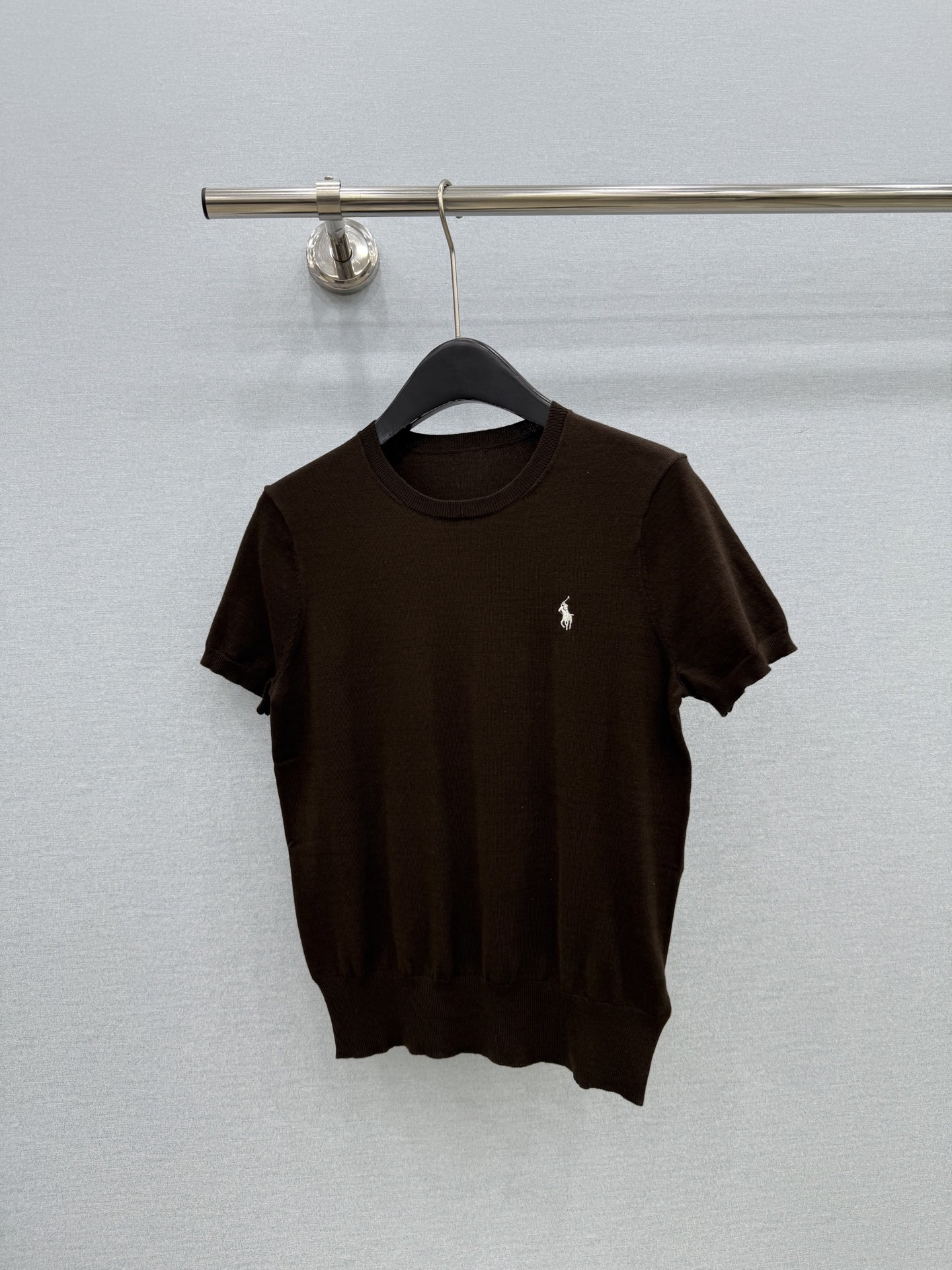 🛒𝐍𝐄𝐖 · 𝟐𝟎𝟐6/爆款现货【原版定制】Ral*拉夫 ｜2026新品专柜圆领极简弹力刺绣针织衫 系列