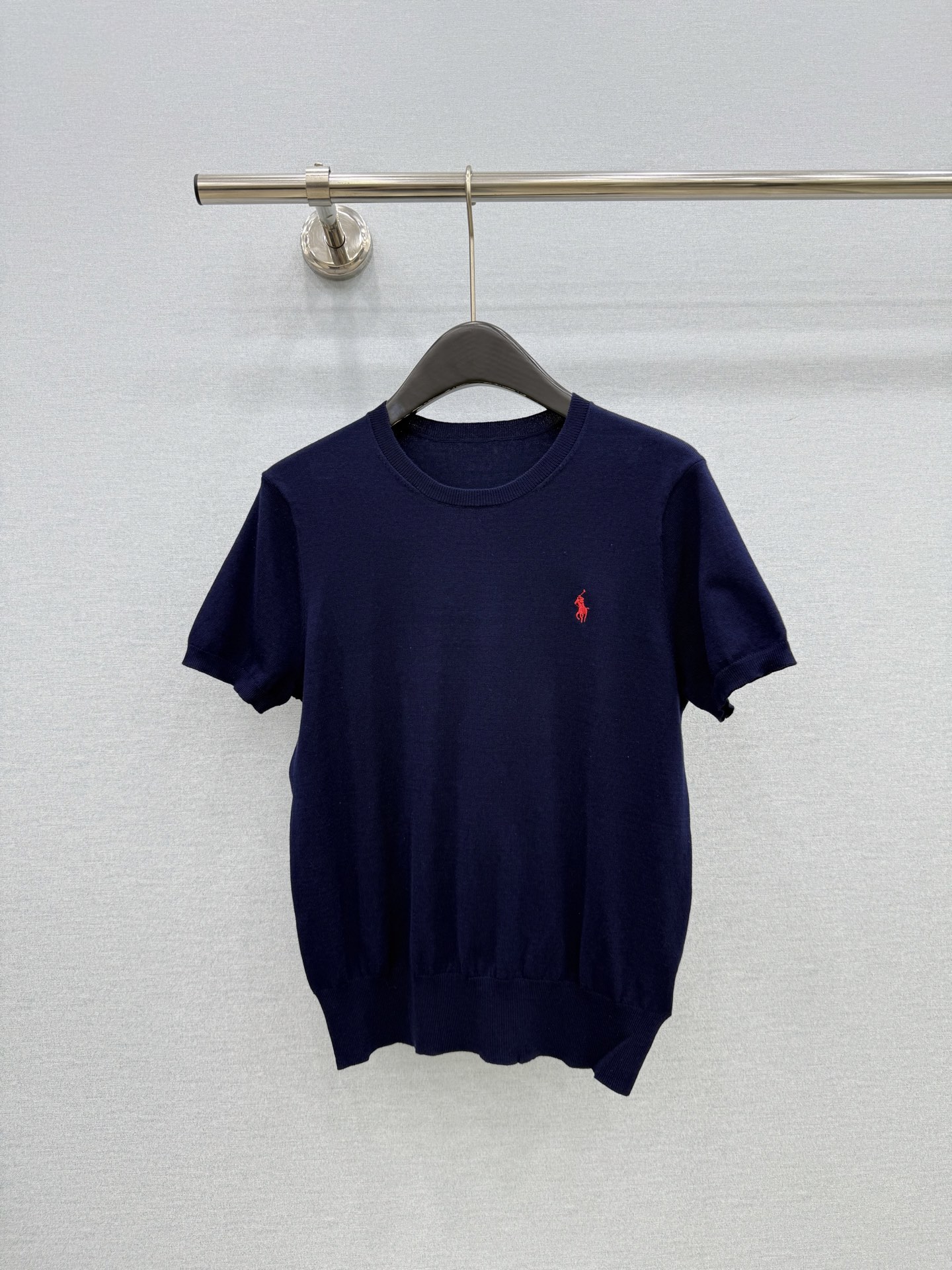 🛒𝐍𝐄𝐖 · 𝟐𝟎𝟐6/爆款现货【原版定制】Ral*拉夫 ｜2026新品专柜圆领极简弹力刺绣针织衫 系列
