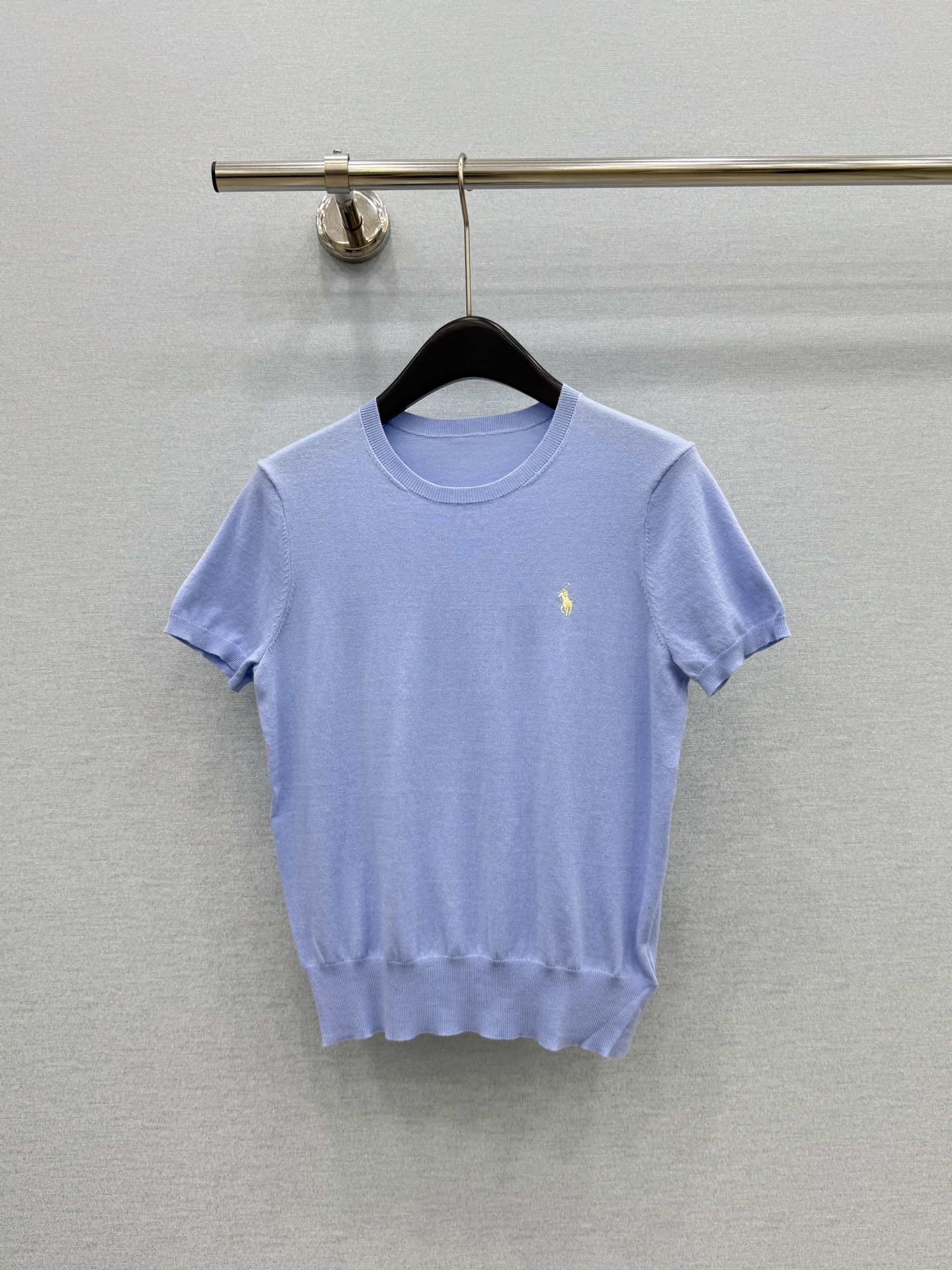 🛒𝐍𝐄𝐖 · 𝟐𝟎𝟐6/爆款现货【原版定制】Ral*拉夫 ｜2026新品专柜圆领极简弹力刺绣针织衫 系列