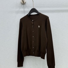 🛒𝐍𝐄𝐖 · 𝟐𝟎𝟐6/爆款现货【原版定制】Ral*拉夫 |2026新品专柜圆领极简弹力刺绣针织开衫 系 🛒𝐍𝐄𝐖 · 𝟐𝟎𝟐6/爆款现货【原版定制】Ral*拉夫 |2026新品专柜圆领极简弹力刺绣针织开衫 系