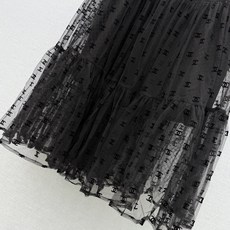 🛒𝐍𝐄𝐖 · 𝟐𝟎𝟐6/爆款现货【原单品质】Cha*|26春夏新款织带植绒网纱长半裙清新经典的色系 精 🛒𝐍𝐄𝐖 · 𝟐𝟎𝟐6/爆款现货【原单品质】Cha*|26春夏新款织带植绒网纱长半裙清新经典的色系 精