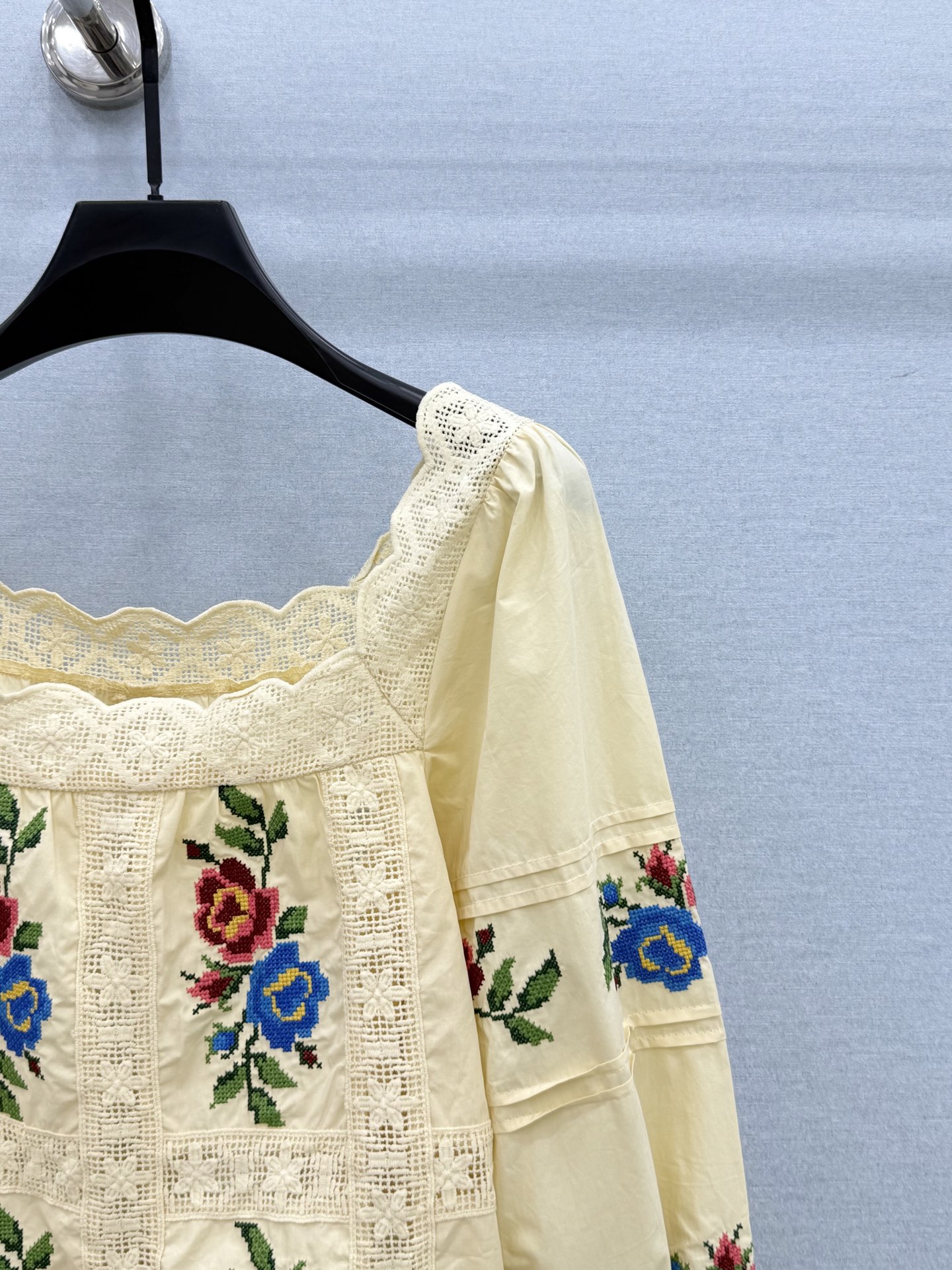 🛒𝐍𝐄𝐖 · 𝟐𝟎𝟐6/爆款现货原单品质  小众*｜2026新品蕾丝拼接刺绣衬衫精致版型，高级肌理细腻 