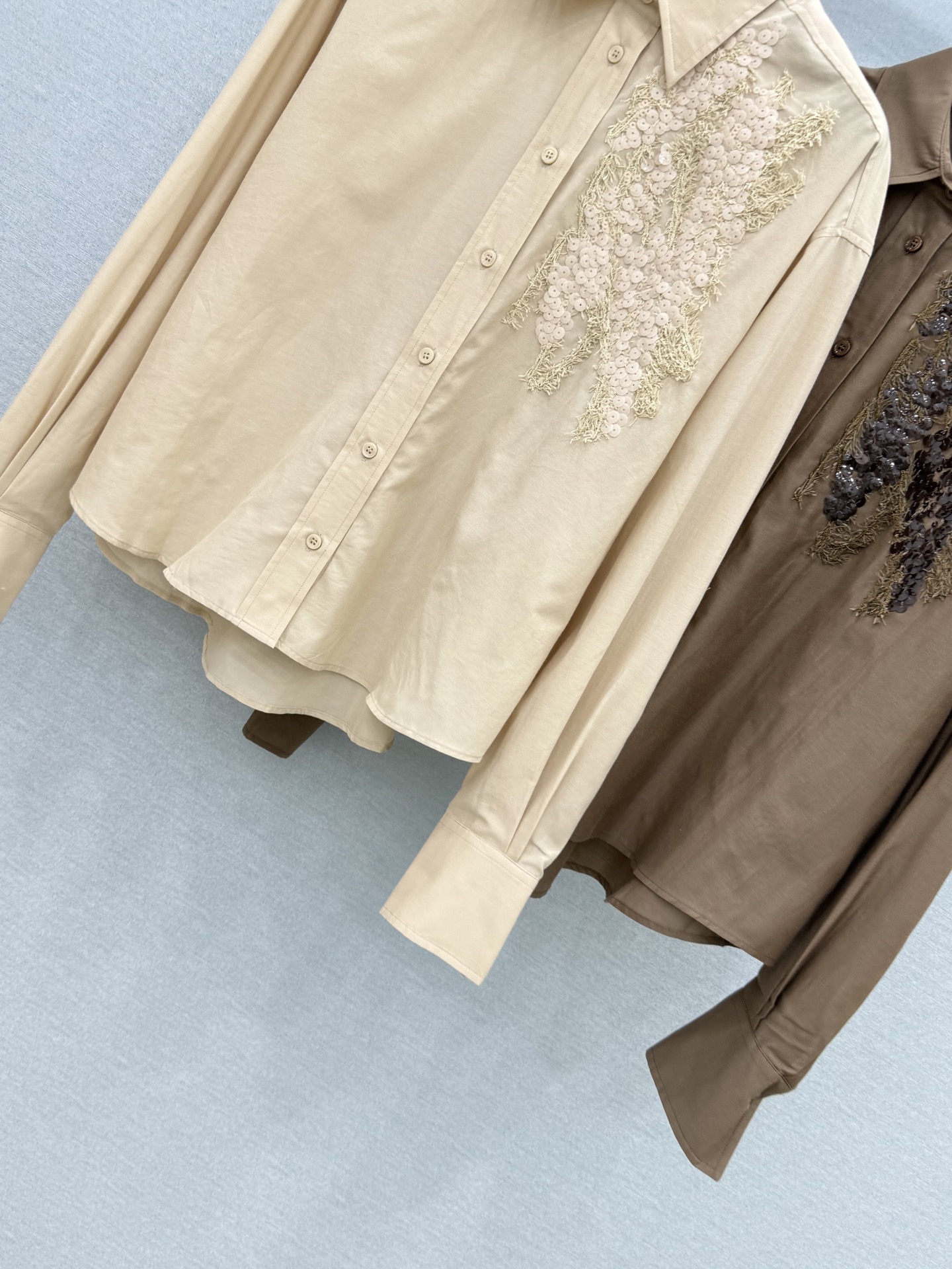 🛒𝐍𝐄𝐖 · 𝟐𝟎𝟐6/爆款现货【原版定制】BC｜2026新品订染重工刺绣丝棉休闲衬衫 定制YB 20%