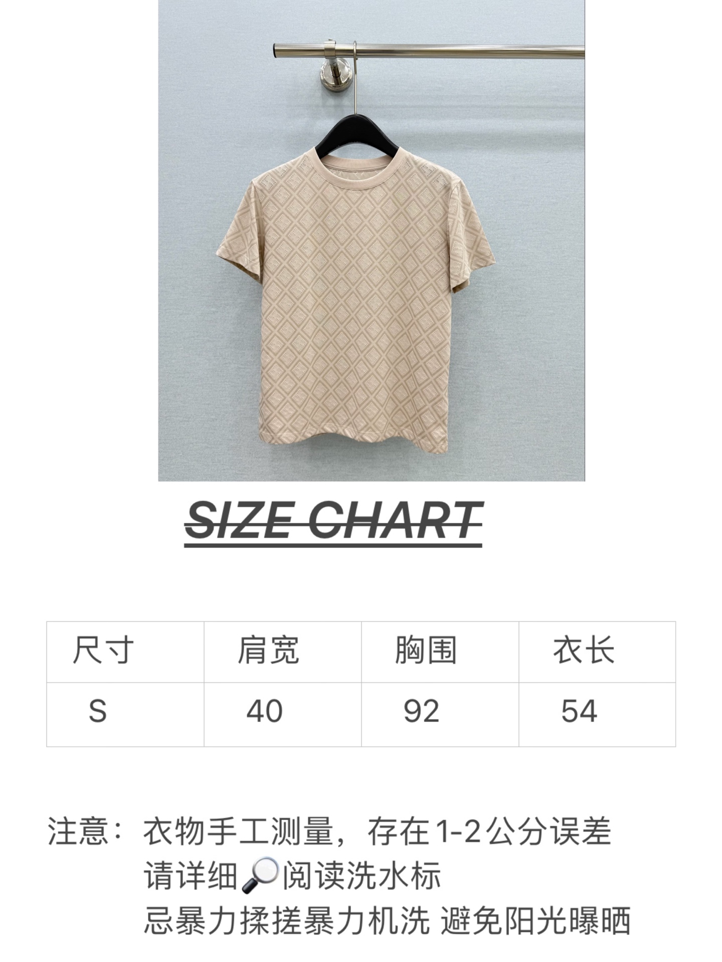 🛒𝐍𝐄𝐖 · 𝟐𝟎𝟐6/爆款现货【春夏上新】 Fen*|2026新款烧花T恤高订面料,百搭版型 ,上身 🛒𝐍𝐄𝐖 · 𝟐𝟎𝟐6/爆款现货【春夏上新】 Fen*|2026新款烧花T恤高订面料,百搭版型 ,上身