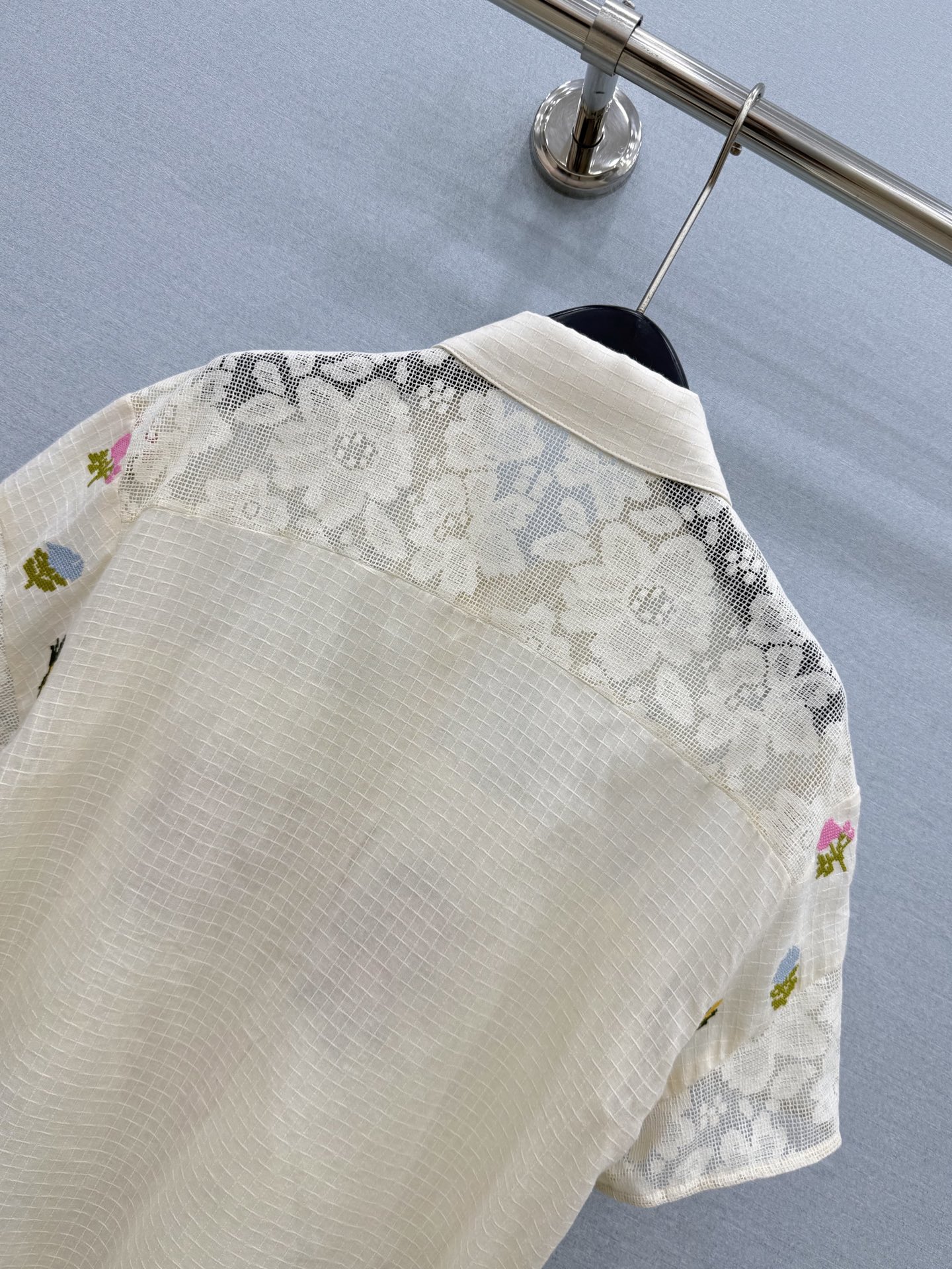 🛒𝐍𝐄𝐖 · 𝟐𝟎𝟐6/爆款现货原单品质  小众*｜2026新品蕾丝拼接刺绣衬衫精致版型，高级肌理细腻 