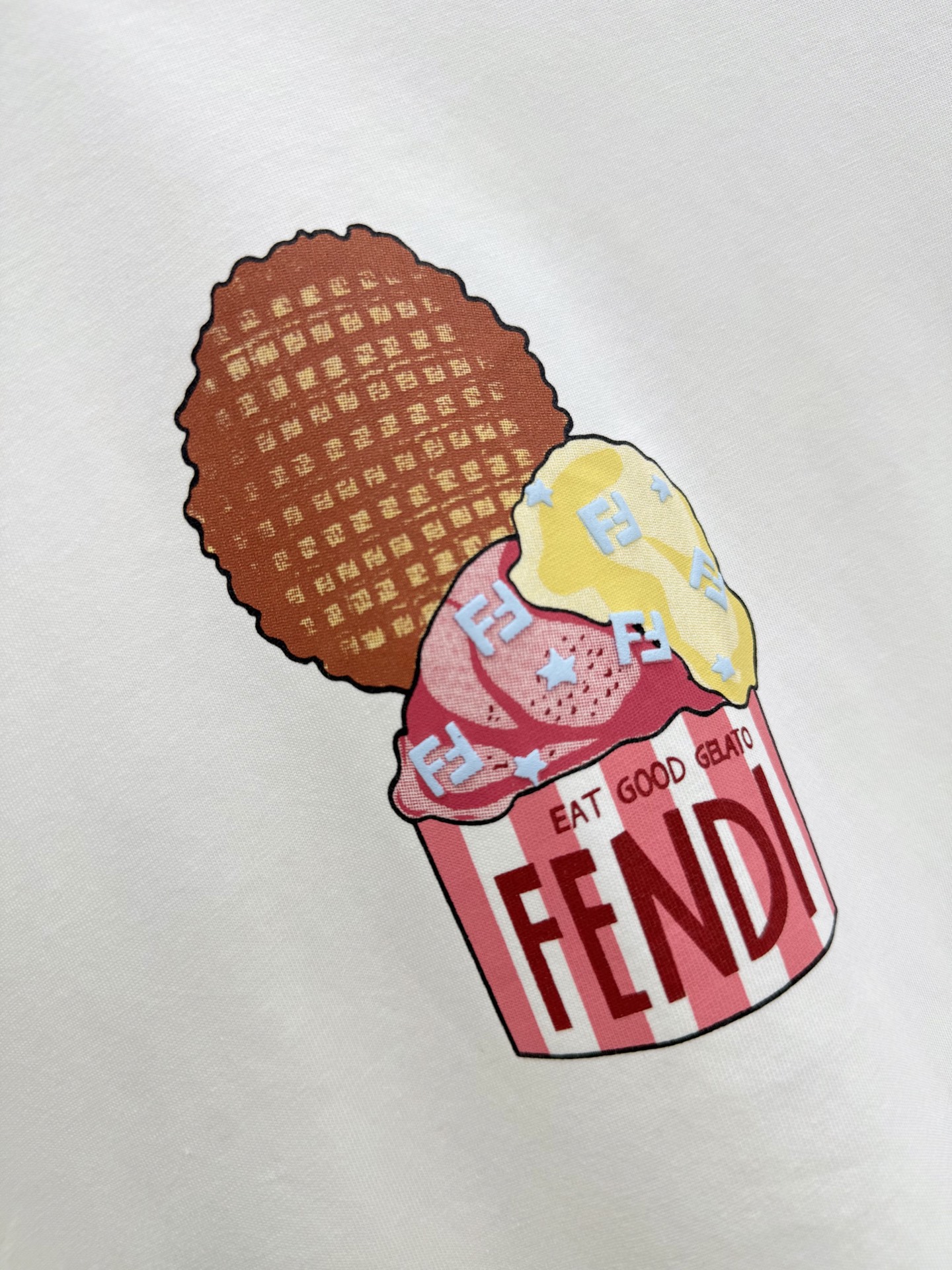 🛒𝐍𝐄𝐖 · 𝟐𝟎𝟐6/爆款现货【春夏上新】 Fen*|2026新款气泡印花T恤高订面料,百搭版型 , 🛒𝐍𝐄𝐖 · 𝟐𝟎𝟐6/爆款现货【春夏上新】 Fen*|2026新款气泡印花T恤高订面料,百搭版型 ,