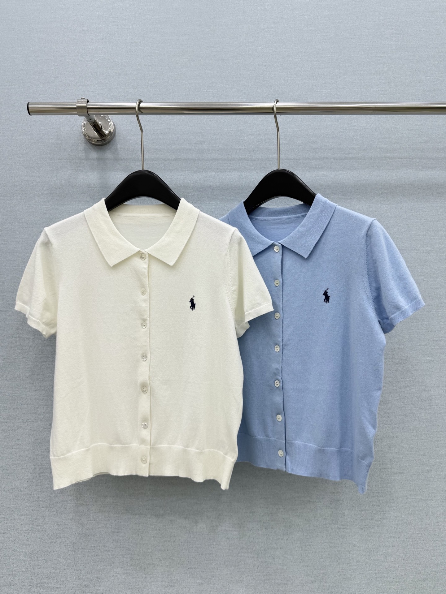 🛒𝐍𝐄𝐖 · 𝟐𝟎𝟐6/爆款现货【原版定制】Ral*拉夫 ｜2026新品专柜极简弹力刺绣Polo 针织短