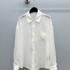 🛒𝐍𝐄𝐖 · 𝟐𝟎𝟐6/爆款现货【早春新款】设计师|2026蕾丝钩花拼接棉麻衬衫定制YB材质 舒适好穿 🛒𝐍𝐄𝐖 · 𝟐𝟎𝟐6/爆款现货【早春新款】设计师|2026蕾丝钩花拼接棉麻衬衫定制YB材质 舒适好穿