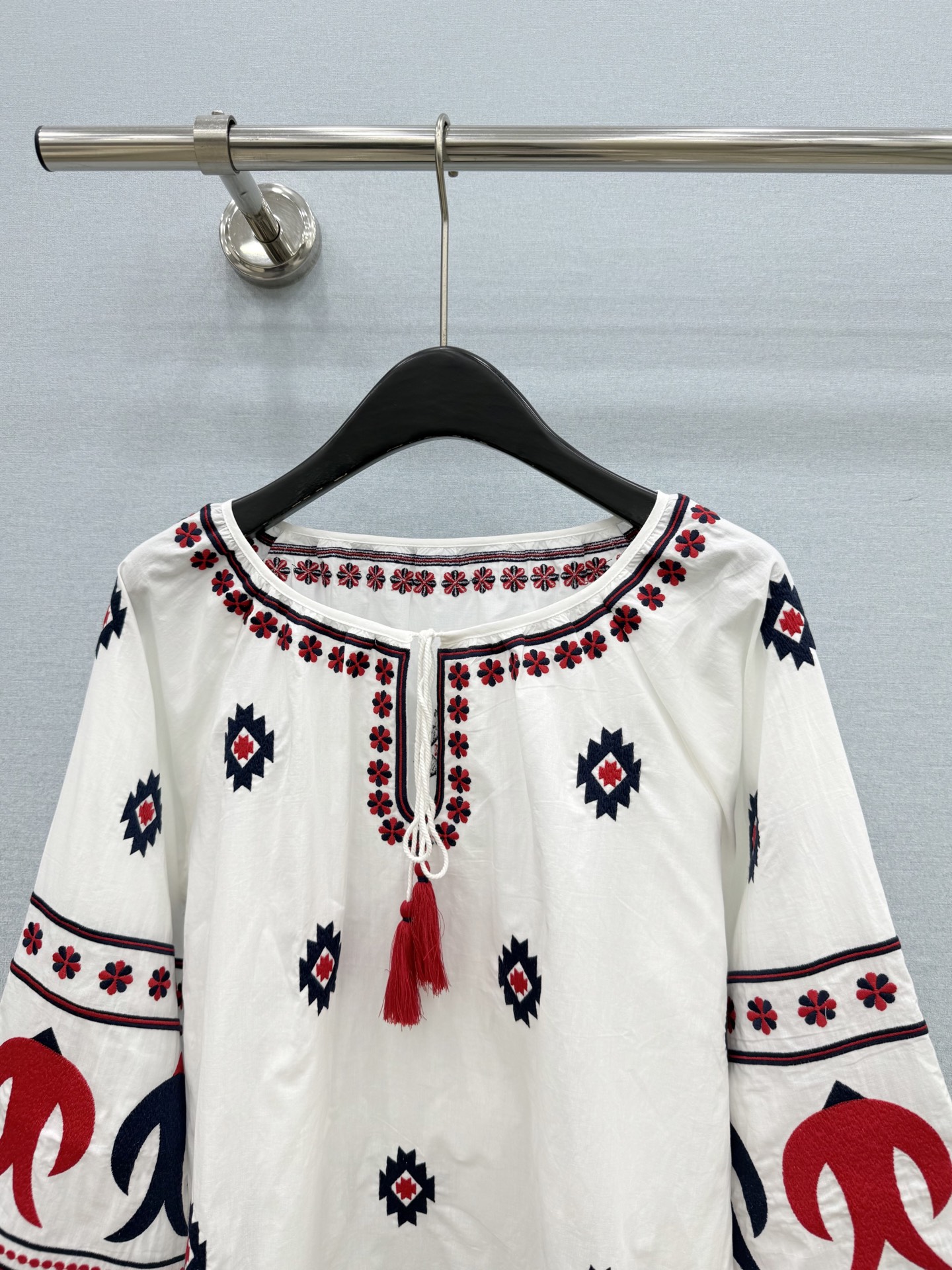 🛒𝐍𝐄𝐖 · 𝟐𝟎𝟐6/爆款现货原单品质  小众*｜2026新品波西米亚风刺绣衬衫精致版型，高级肌理细腻