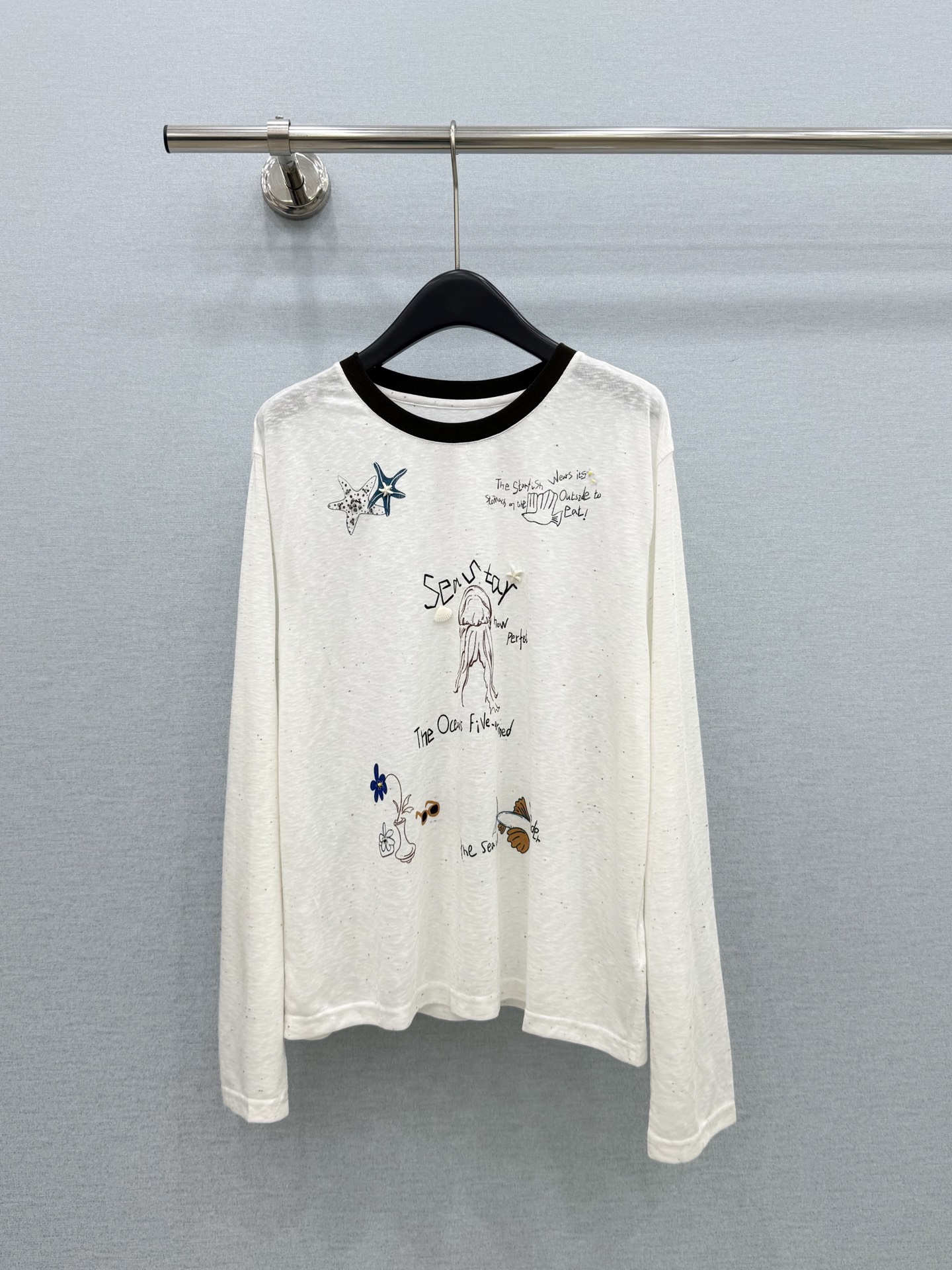 🛒𝐍𝐄𝐖 · 𝟐𝟎𝟐6/爆款现货【春夏上新】 设计师小众｜2026新款印花立体手工防晒长袖罩衫高订面料，