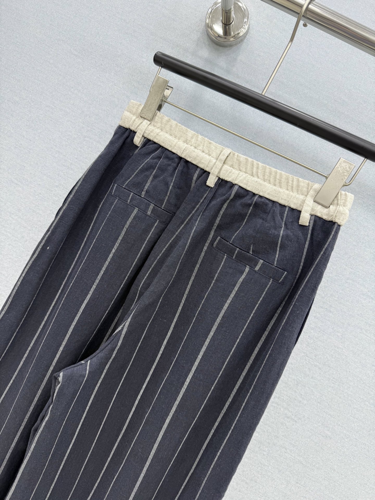 🛒𝐍𝐄𝐖 · 𝟐𝟎𝟐6/爆款现货原单品质  小众*｜2026新品棉麻条纹休闲裤常规设计  经典高级肌理细