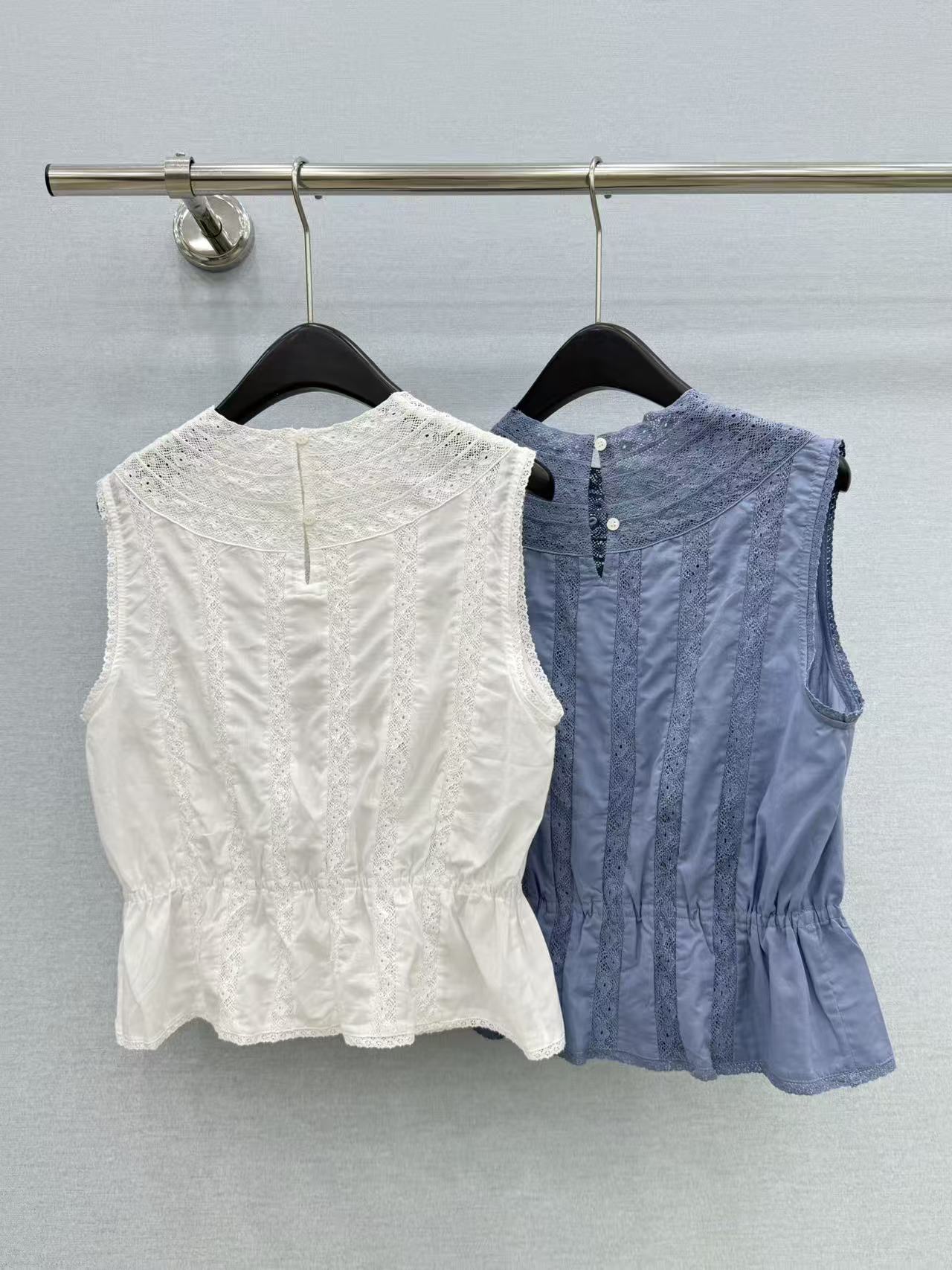 🛒𝐍𝐄𝐖 · 𝟐𝟎𝟐6/爆款现货原单品质   小众*｜2026新品蕾丝拼接刺绣衬衫 精致版型，高级肌理细