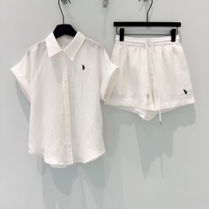 🛒𝐍𝐄𝐖 · 𝟐𝟎𝟐6/爆款现货【春夏上新】设计师|26新品天丝苎麻卷边衬衫短裤套装!高端定制衬衫,搭配 🛒𝐍𝐄𝐖 · 𝟐𝟎𝟐6/爆款现货【春夏上新】设计师|26新品天丝苎麻卷边衬衫短裤套装!高端定制衬衫,搭配