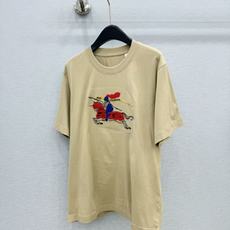 🛒𝐍𝐄𝐖 · 𝟐𝟎𝟐6/爆款现货【原版定制】Bur*|26新品刺绣短袖T恤精致宽松版型上身巨显瘦!男女同 🛒𝐍𝐄𝐖 · 𝟐𝟎𝟐6/爆款现货【原版定制】Bur*|26新品刺绣短袖T恤精致宽松版型上身巨显瘦!男女同