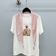🛒𝐍𝐄𝐖 · 𝟐𝟎𝟐6/爆款现货【春夏上新】 设计师小众|2026新款印花立体手工多用式披肩短袖T高订面 🛒𝐍𝐄𝐖 · 𝟐𝟎𝟐6/爆款现货【春夏上新】 设计师小众|2026新款印花立体手工多用式披肩短袖T高订面