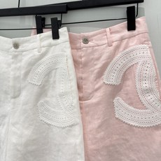 🛒𝐍𝐄𝐖 · 𝟐𝟎𝟐6/爆款现货【原单品质】小香风 |2026新品蕾丝贴布绣麻料休闲短裤 定制亚麻材质 🛒𝐍𝐄𝐖 · 𝟐𝟎𝟐6/爆款现货【原单品质】小香风 |2026新品蕾丝贴布绣麻料休闲短裤 定制亚麻材质