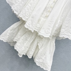 🛒𝐍𝐄𝐖 · 𝟐𝟎𝟐6/爆款现货原单品质 小众*|2026新品水溶花边斗篷式衬衫精致版型,高级肌理细腻 🛒𝐍𝐄𝐖 · 𝟐𝟎𝟐6/爆款现货原单品质 小众*|2026新品水溶花边斗篷式衬衫精致版型,高级肌理细腻