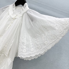 🛒𝐍𝐄𝐖 · 𝟐𝟎𝟐6/爆款现货原单品质 小众*|2026新品水溶花边斗篷式衬衫精致版型,高级肌理细腻 🛒𝐍𝐄𝐖 · 𝟐𝟎𝟐6/爆款现货原单品质 小众*|2026新品水溶花边斗篷式衬衫精致版型,高级肌理细腻