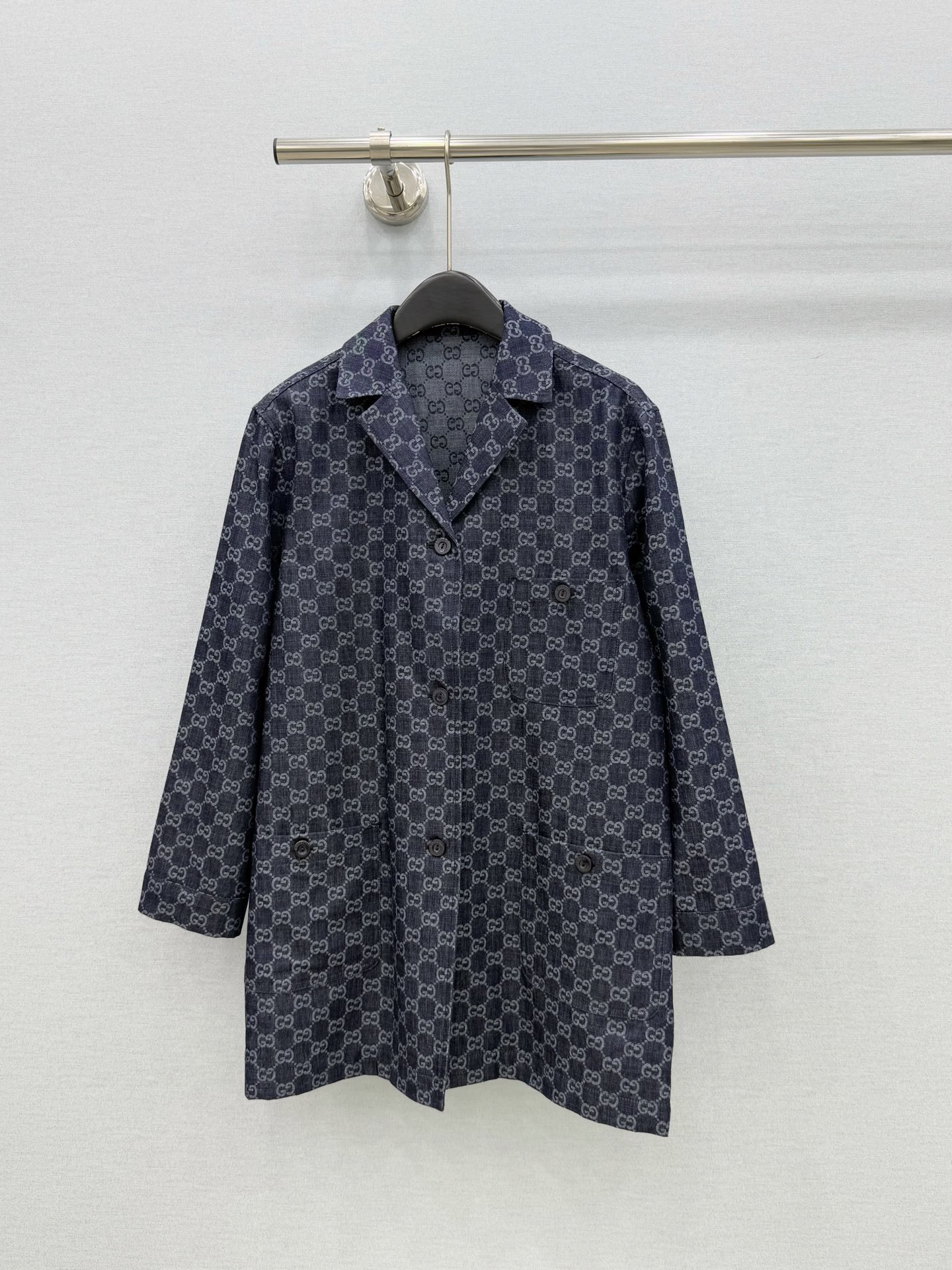🛒𝐍𝐄𝐖 · 𝟐𝟎𝟐6/爆款现货【原单品质 】G*｜ GG提花丹宁牛仔外套采用高端定制面料，牛仔穿起来非