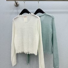 🛒𝐍𝐄𝐖 · 𝟐𝟎𝟐6/爆款现货 【原单品质】小众|2026新款马海毛花边钩花美人头钻扣针织开衫 高订面料,法式风衬得脖 🛒𝐍𝐄𝐖 · 𝟐𝟎𝟐6/爆款现货 【原单品质】小众|2026新款马海毛花边钩花美人头钻扣针织开衫 高订面料,法式风衬得脖