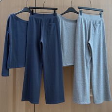 🛒𝐍𝐄𝐖 · 𝟐𝟎𝟐6/爆款现货 【秋冬上新】设计师|26新品休闲套装! 高端定制蕾丝拼接斜肩上衣 搭配抽绳长裤 极简主 🛒𝐍𝐄𝐖 · 𝟐𝟎𝟐6/爆款现货 【秋冬上新】设计师|26新品休闲套装! 高端定制蕾丝拼接斜肩上衣 搭配抽绳长裤 极简主