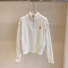 🛒𝐍𝐄𝐖 · 𝟐𝟎𝟐6/爆款现货 【原单品质】RL*|2026新款麻花半拉链针织衫 系列款 老钱风穿搭 气质百搭绝美 🛒𝐍𝐄𝐖 · 𝟐𝟎𝟐6/爆款现货 【原单品质】RL*|2026新款麻花半拉链针织衫 系列款 老钱风穿搭 气质百搭绝美