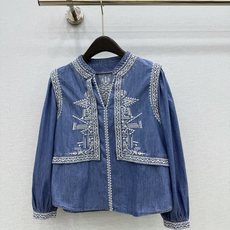 🛒𝐍𝐄𝐖 · 𝟐𝟎𝟐6/爆款现货 原单品质 小众*|2026新品刺绣牛仔衬衫 精致版型,高级肌理细腻 极简主义常规剪 🛒𝐍𝐄𝐖 · 𝟐𝟎𝟐6/爆款现货 原单品质 小众*|2026新品刺绣牛仔衬衫 精致版型,高级肌理细腻 极简主义常规剪