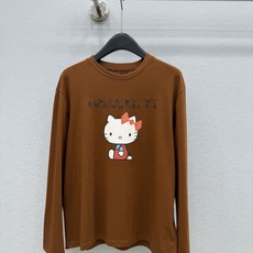 🛒𝐍𝐄𝐖 · 𝟐𝟎𝟐6/爆款现货 【原单品质】 小众|2026新款Kitty猫订珠印花长袖上衣 高订面料,减龄百搭版型 🛒𝐍𝐄𝐖 · 𝟐𝟎𝟐6/爆款现货 【原单品质】 小众|2026新款Kitty猫订珠印花长袖上衣 高订面料,减龄百搭版型