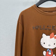🛒𝐍𝐄𝐖 · 𝟐𝟎𝟐6/爆款现货 【原单品质】 小众|2026新款Kitty猫订珠印花长袖上衣 高订面料,减龄百搭版型 🛒𝐍𝐄𝐖 · 𝟐𝟎𝟐6/爆款现货 【原单品质】 小众|2026新款Kitty猫订珠印花长袖上衣 高订面料,减龄百搭版型