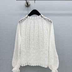 🛒𝐍𝐄𝐖 · 𝟐𝟎𝟐6/爆款现货 【原单品质】小众|2026新款镂空钩花半开襟针织衫 老钱风穿搭 甜美气质感拉满 绝美 🛒𝐍𝐄𝐖 · 𝟐𝟎𝟐6/爆款现货 【原单品质】小众|2026新款镂空钩花半开襟针织衫 老钱风穿搭 甜美气质感拉满 绝美